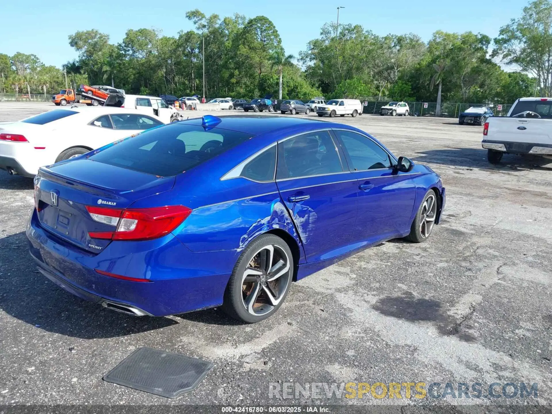 4 Photograph of a damaged car 1HGCV1F38LA145468 HONDA ACCORD 2020
