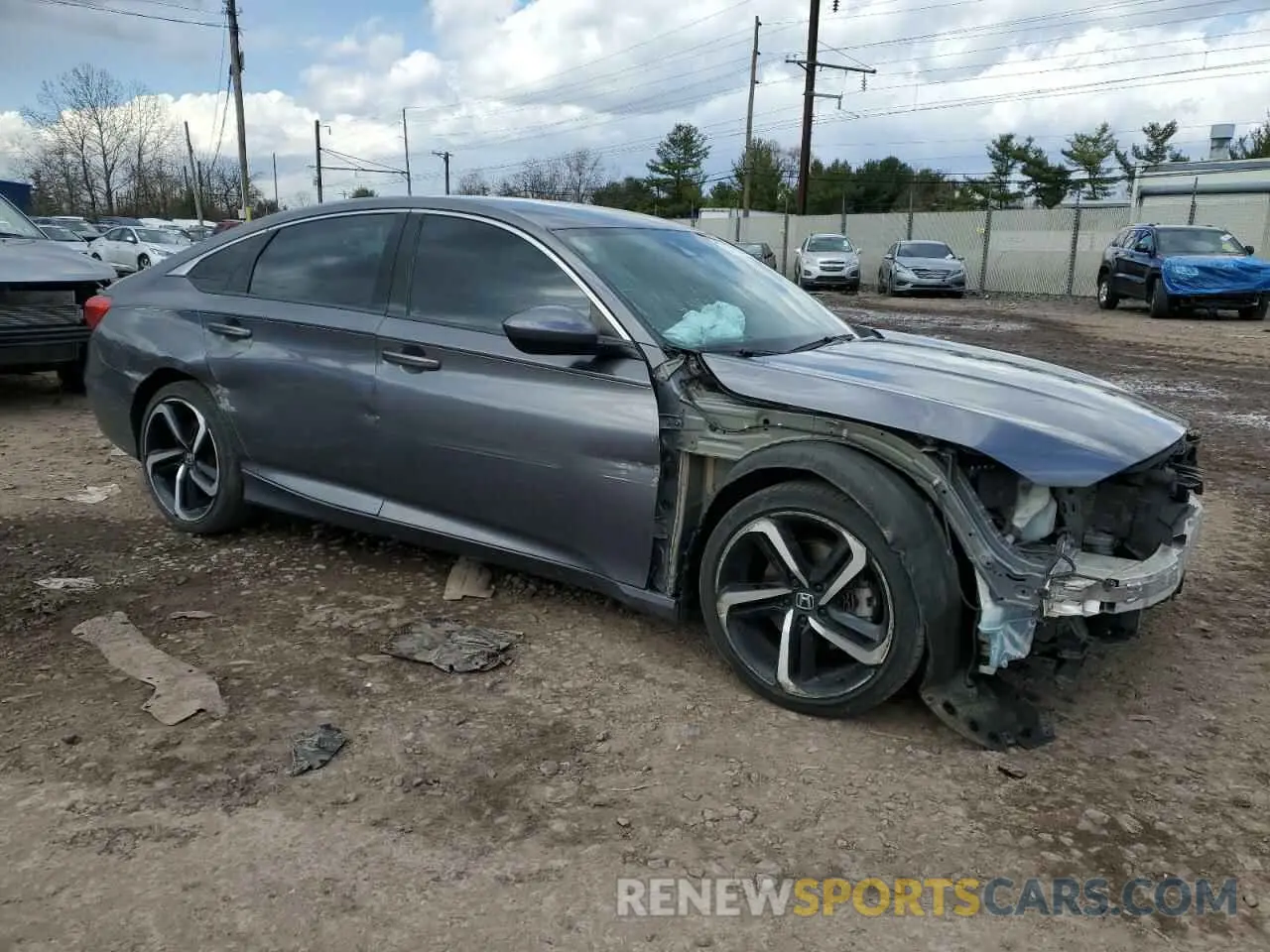 4 Фотография поврежденного автомобиля 1HGCV1F38LA152968 HONDA ACCORD 2020