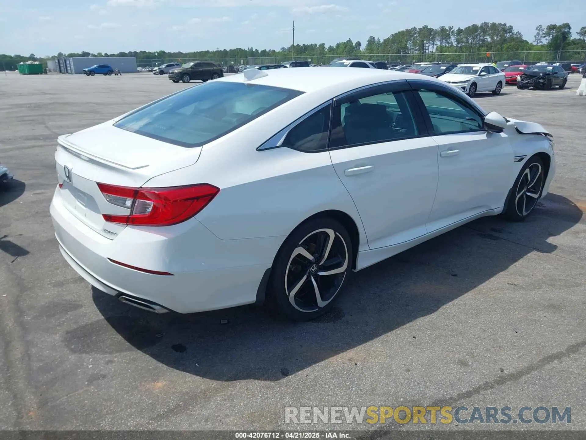 4 Photograph of a damaged car 1HGCV1F38LA157183 HONDA ACCORD 2020