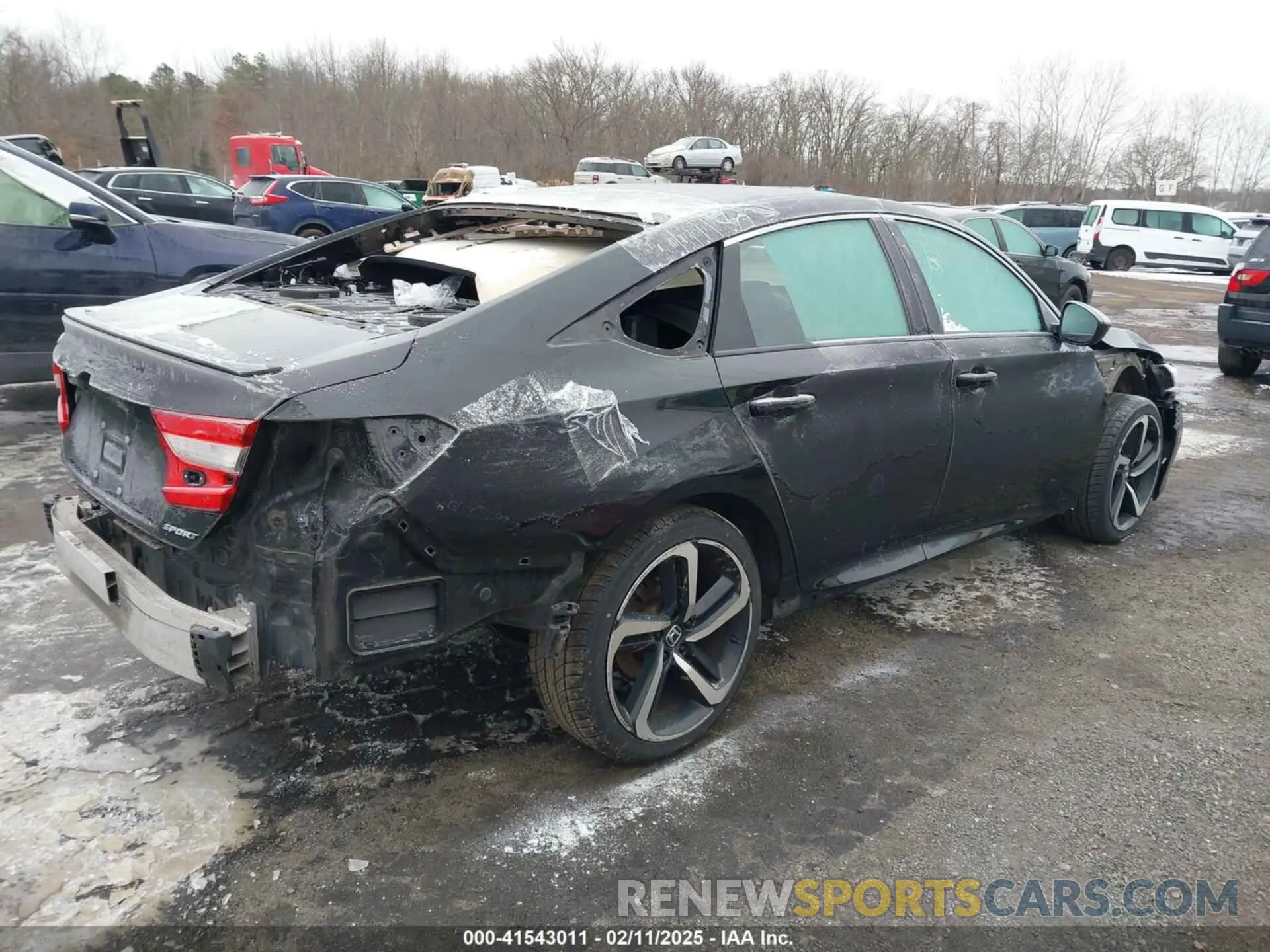 4 Фотография поврежденного автомобиля 1HGCV1F39LA011701 HONDA ACCORD 2020