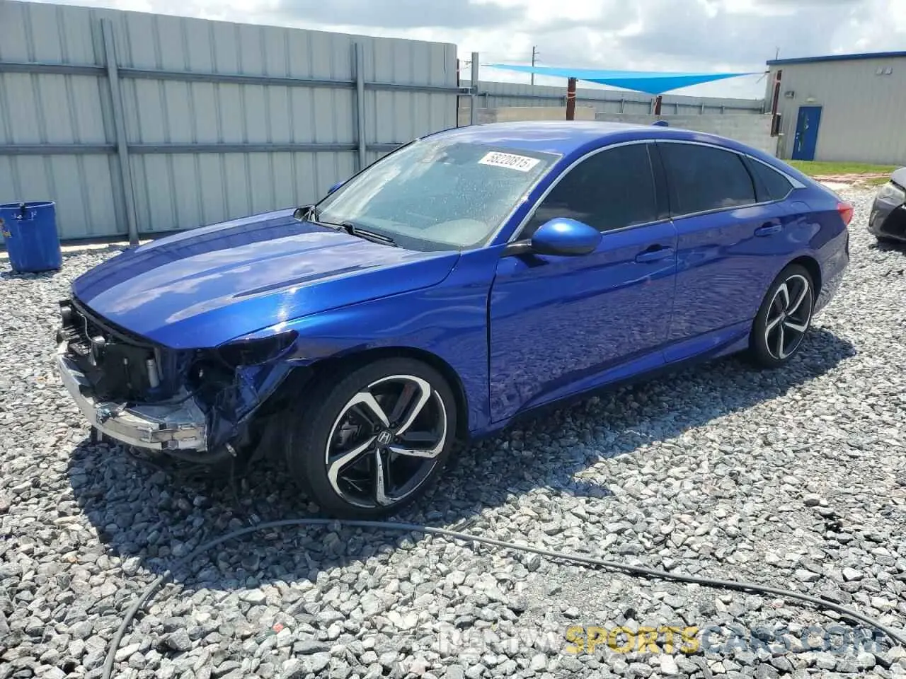 1 Photograph of a damaged car 1HGCV1F39LA038994 HONDA ACCORD 2020