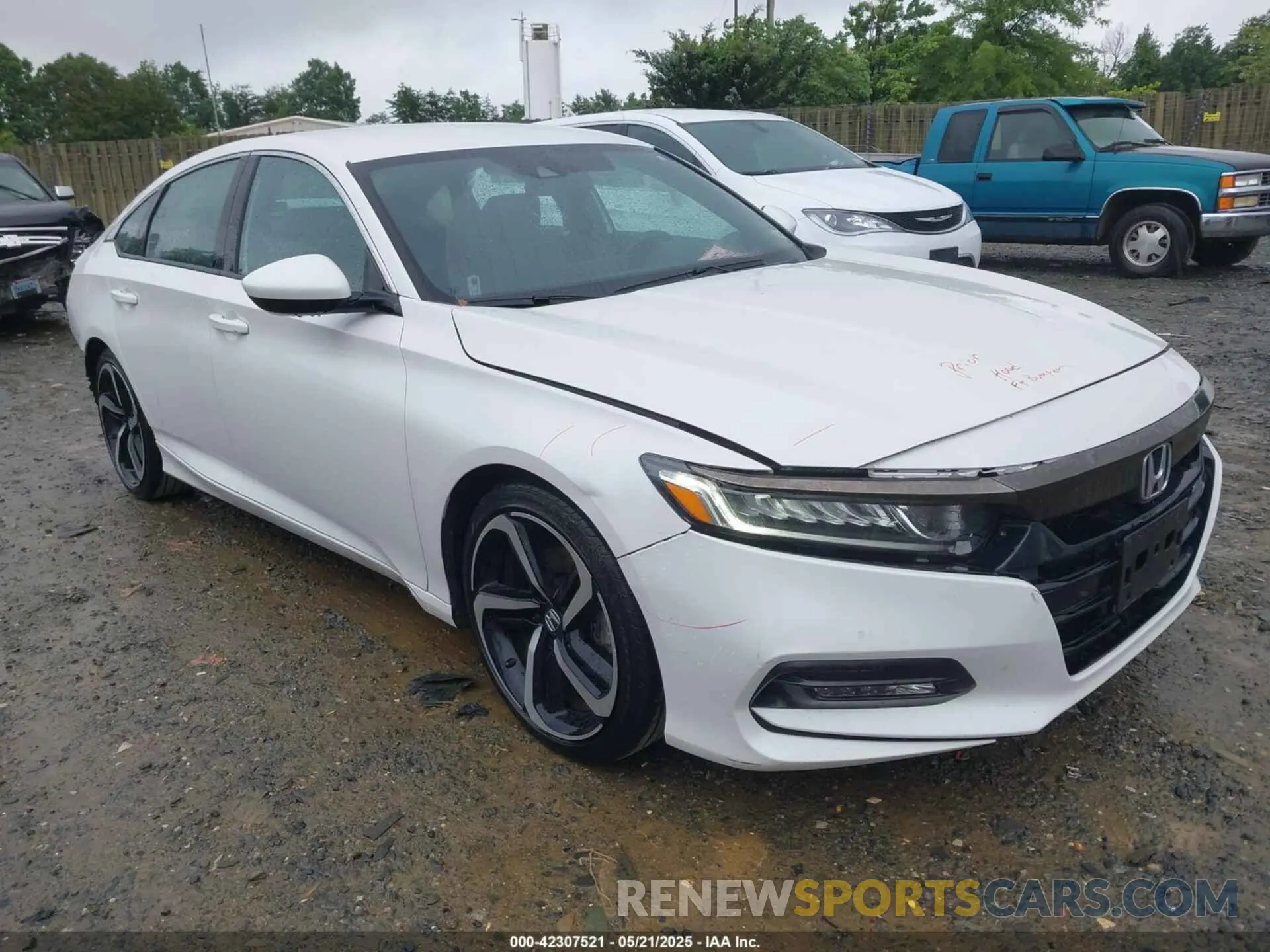 1 Photograph of a damaged car 1HGCV1F39LA044133 HONDA ACCORD 2020
