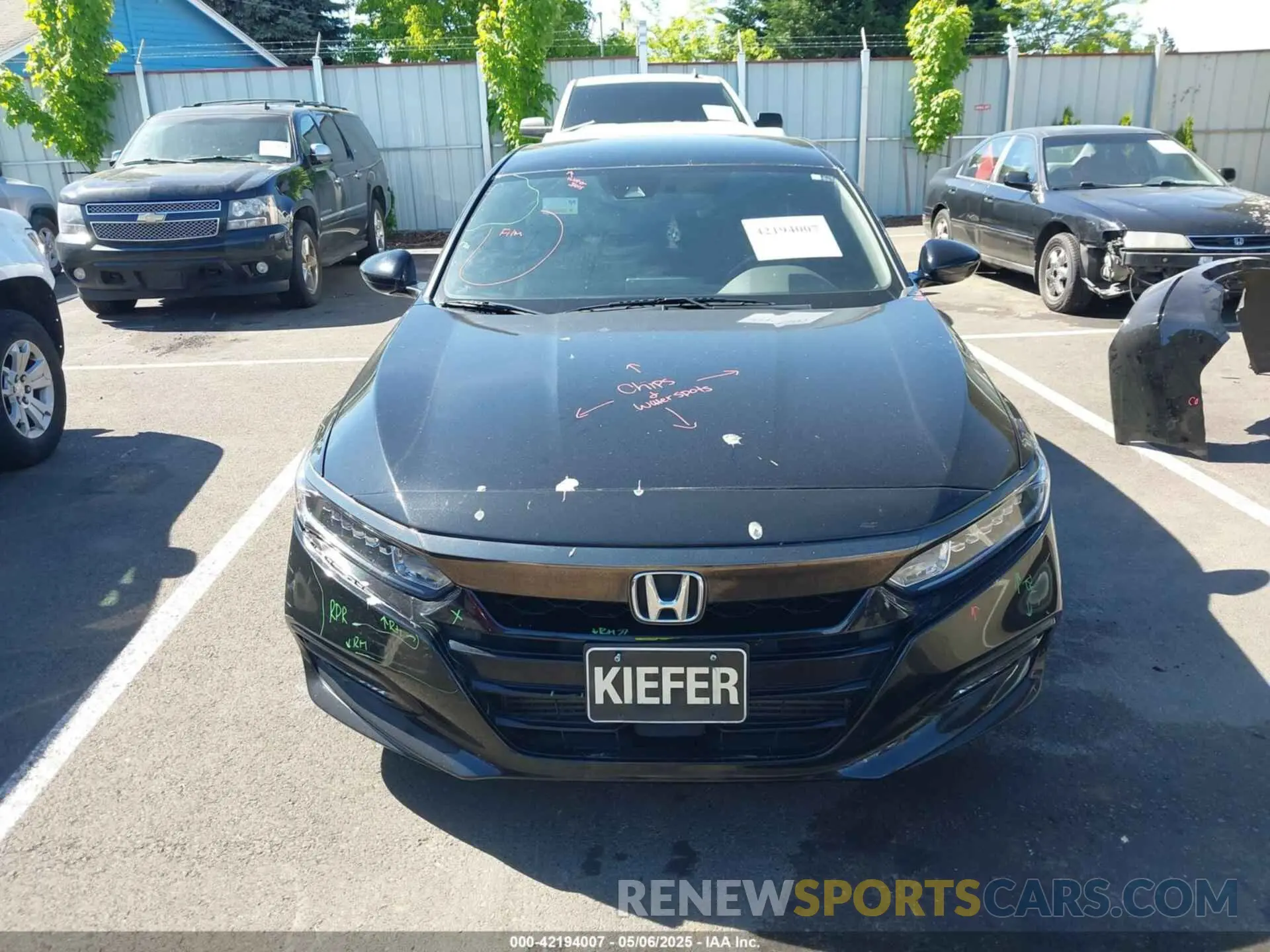 13 Photograph of a damaged car 1HGCV1F39LA044861 HONDA ACCORD 2020