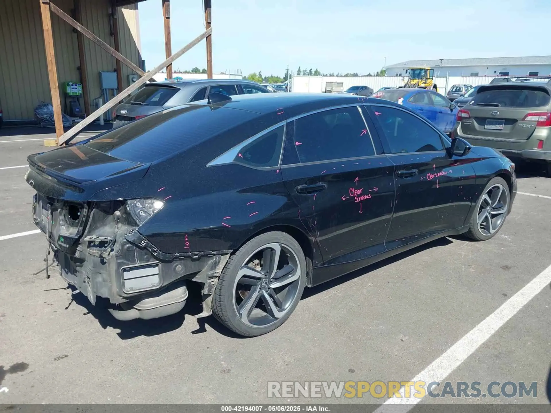 4 Photograph of a damaged car 1HGCV1F39LA044861 HONDA ACCORD 2020