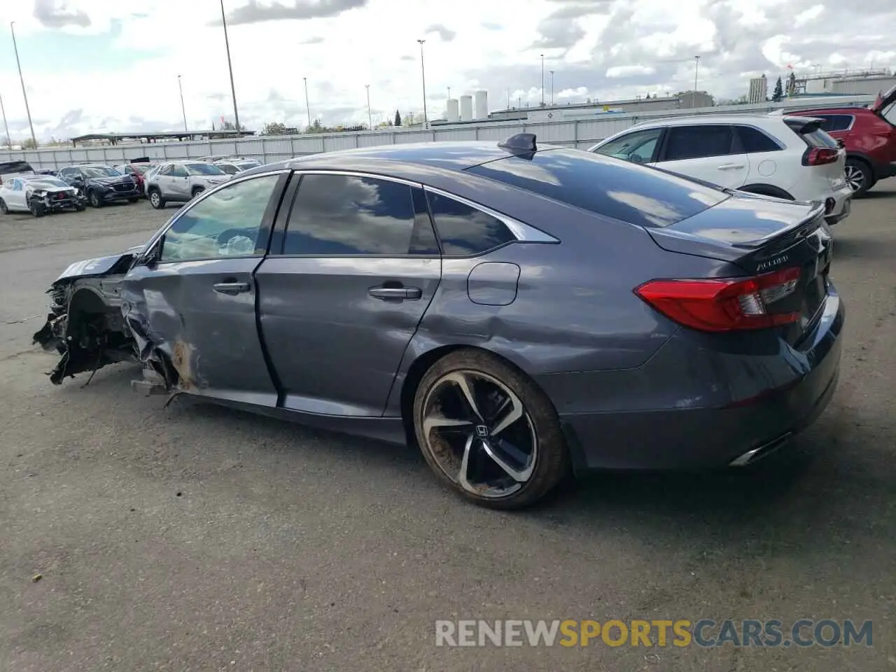 2 Фотография поврежденного автомобиля 1HGCV1F39LA065368 HONDA ACCORD 2020