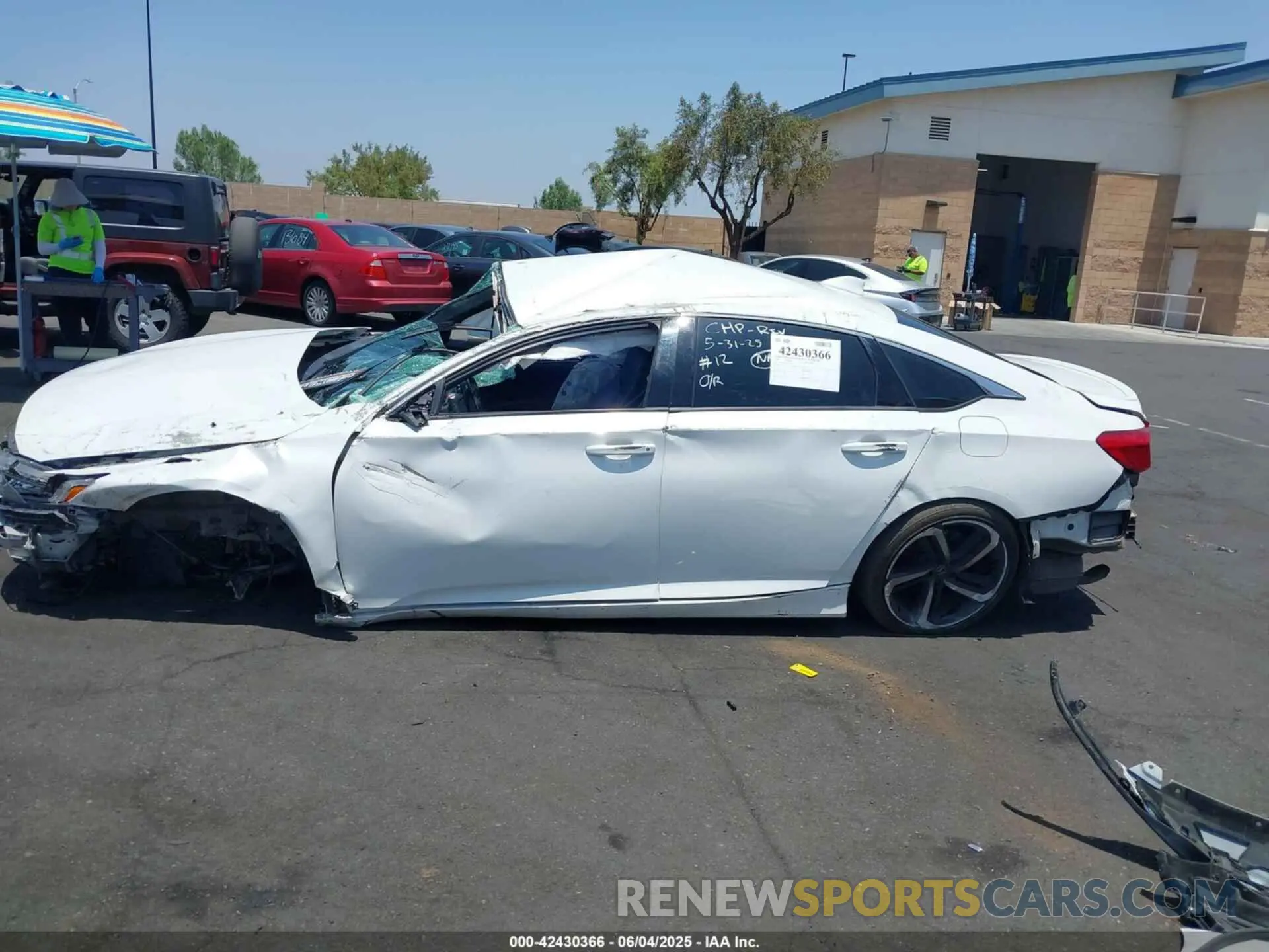 14 Photograph of a damaged car 1HGCV1F39LA112172 HONDA ACCORD 2020