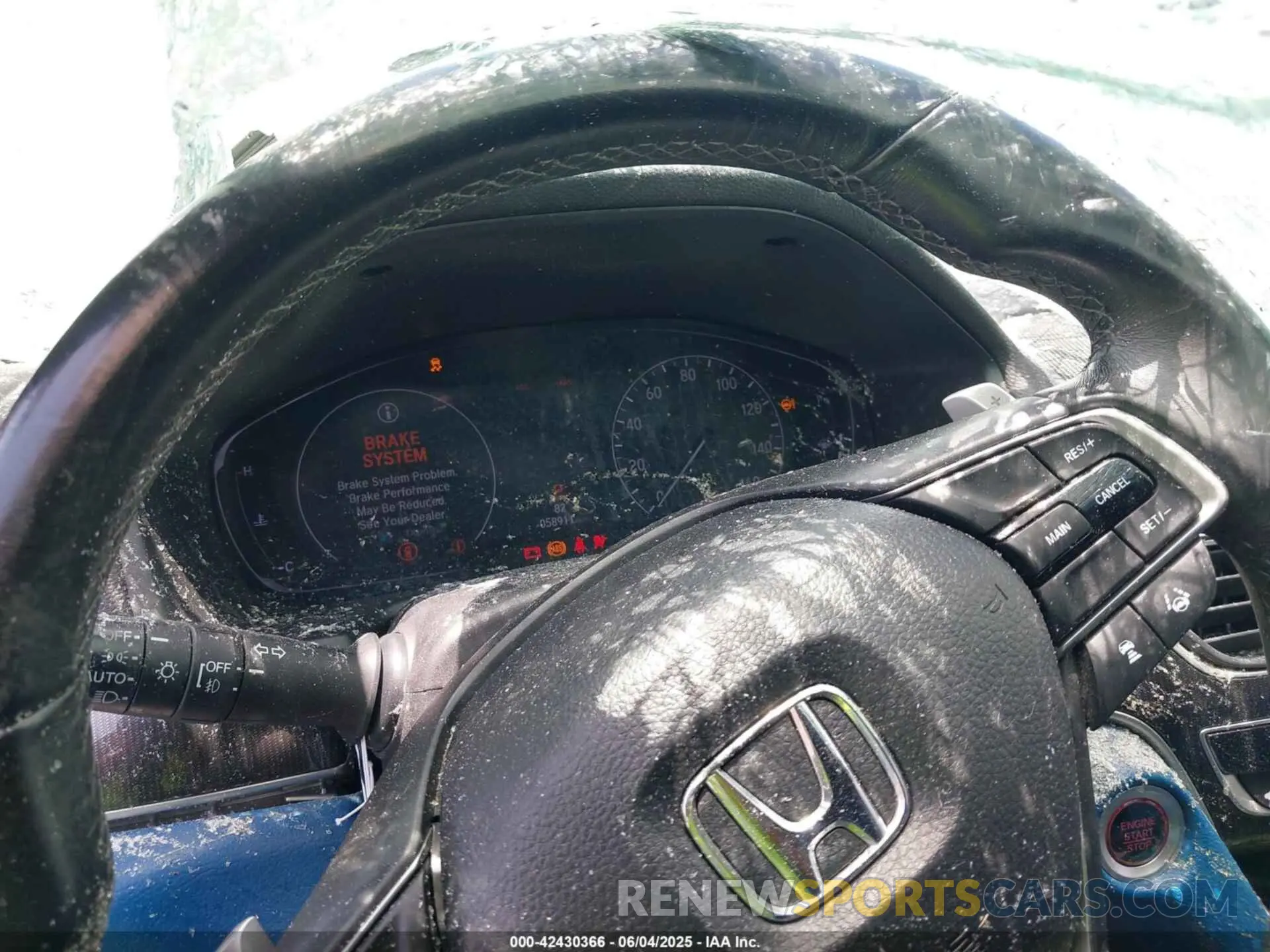 7 Photograph of a damaged car 1HGCV1F39LA112172 HONDA ACCORD 2020