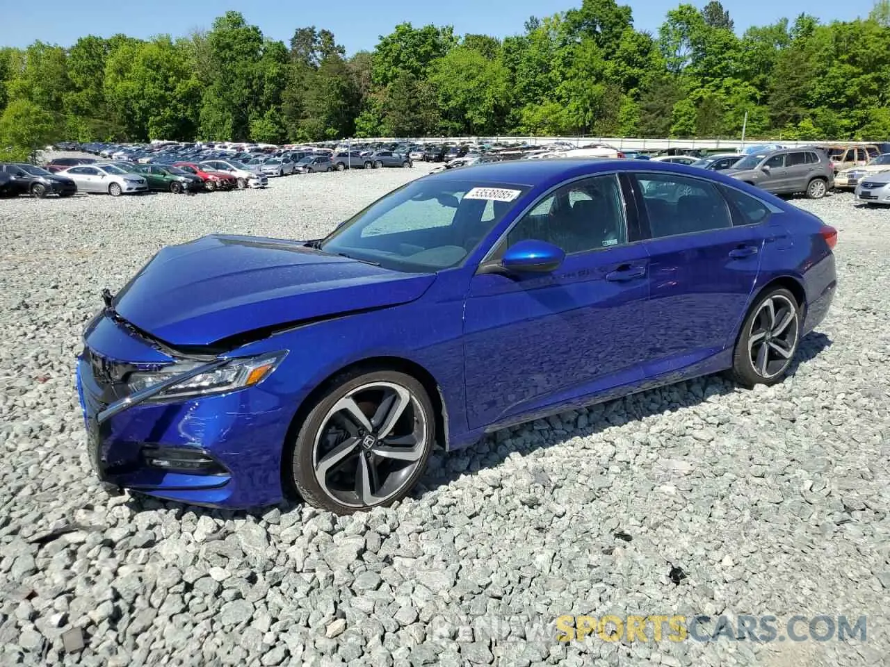 1 Photograph of a damaged car 1HGCV1F39LA123978 HONDA ACCORD 2020