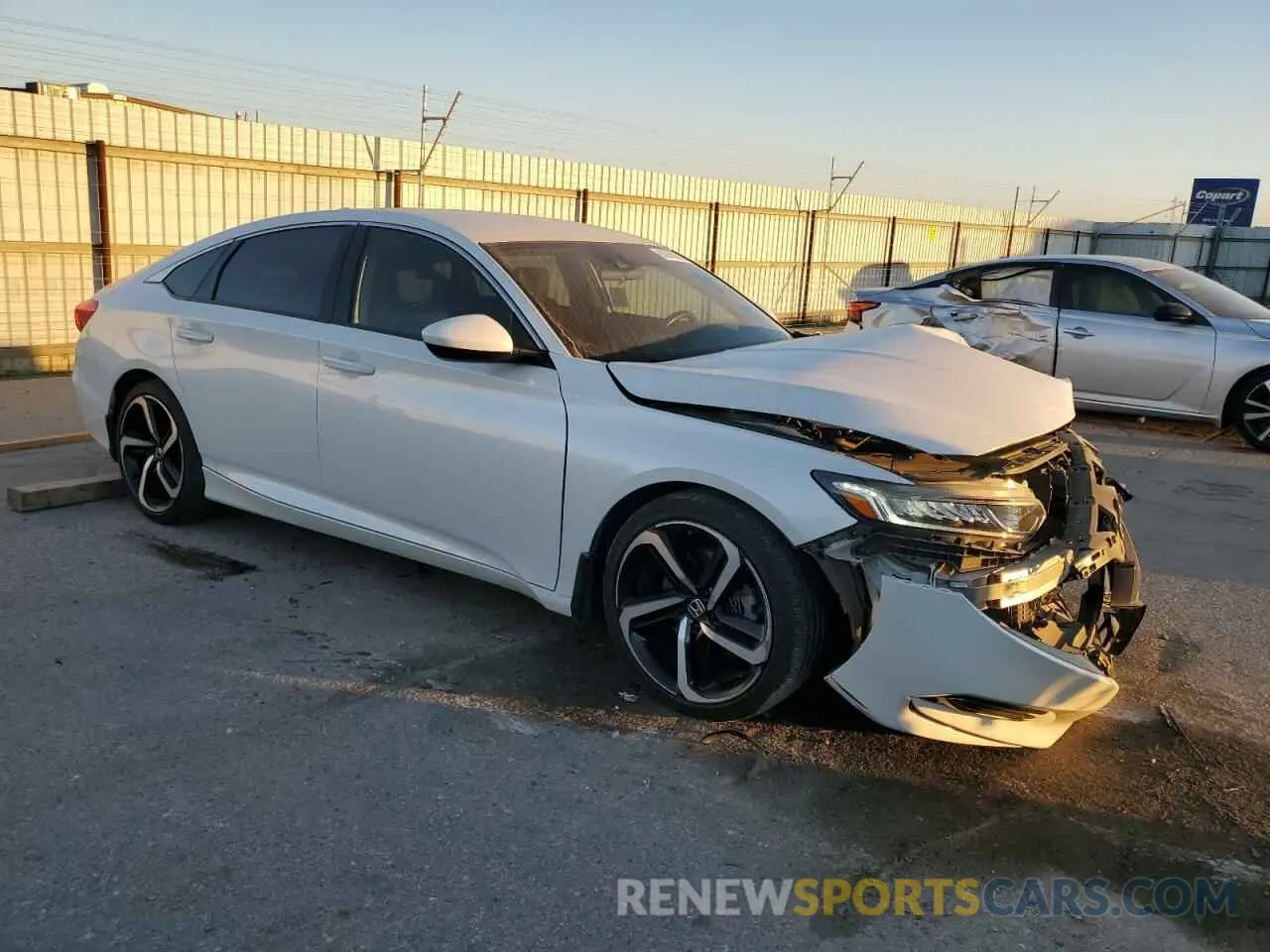 4 Photograph of a damaged car 1HGCV1F39LA125455 HONDA ACCORD 2020