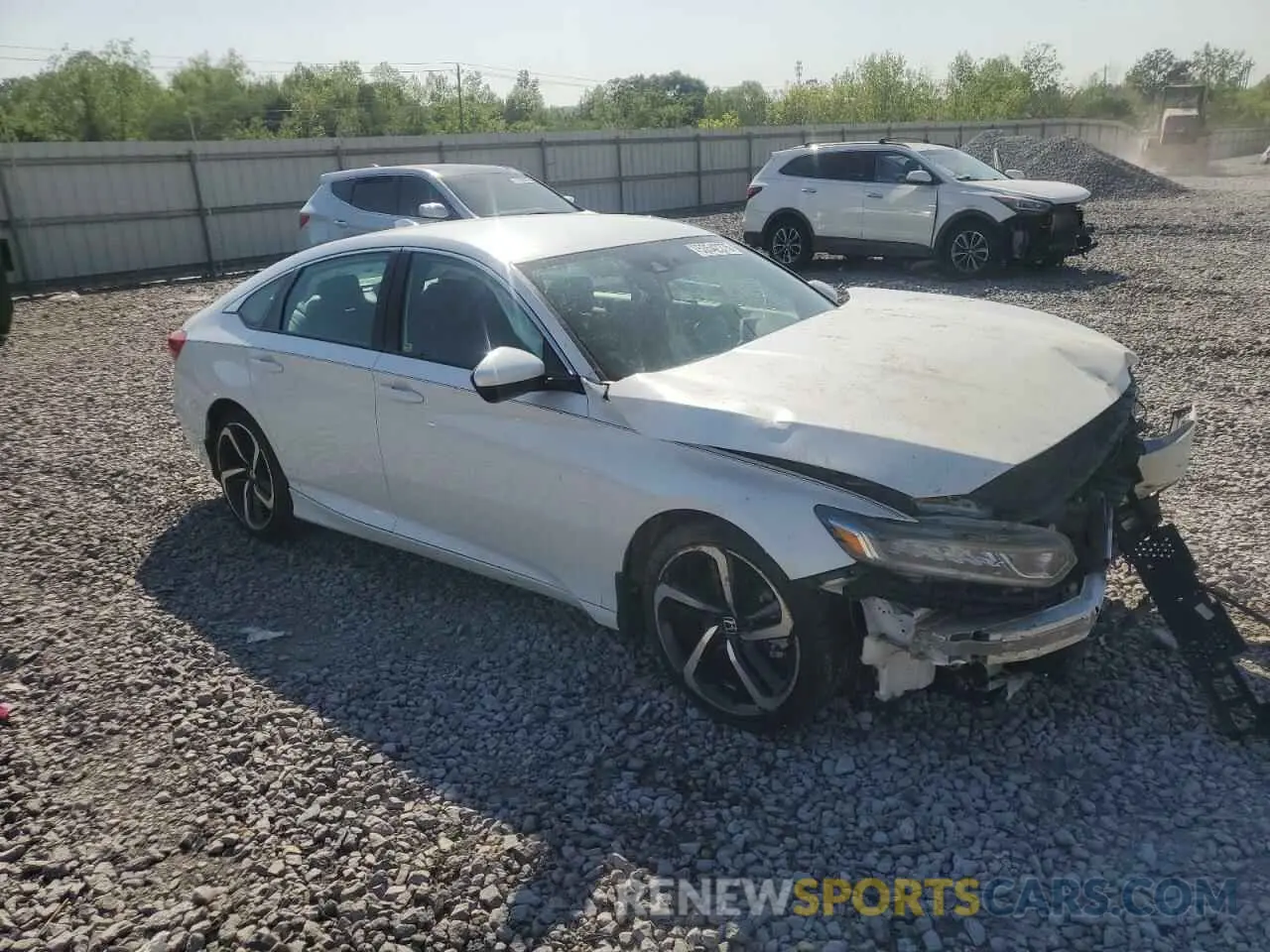 4 Photograph of a damaged car 1HGCV1F39LA141123 HONDA ACCORD 2020