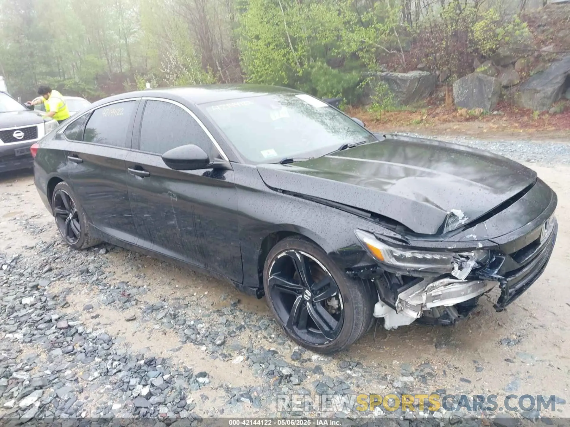 1 Photograph of a damaged car 1HGCV1F39LA146919 HONDA ACCORD 2020