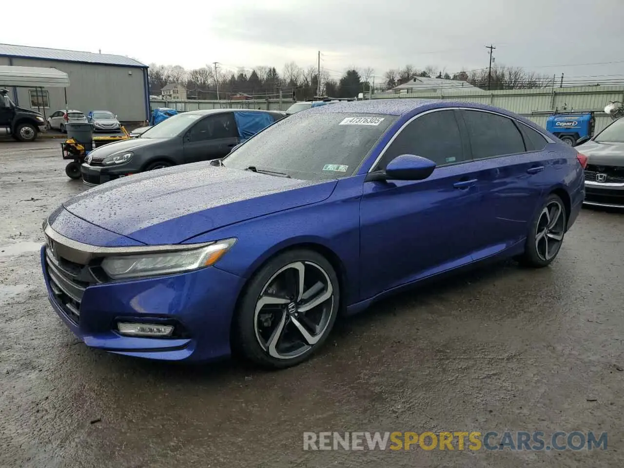 1 Photograph of a damaged car 1HGCV1F3XLA007818 HONDA ACCORD 2020