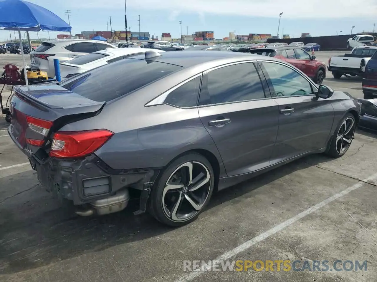 3 Photograph of a damaged car 1HGCV1F3XLA010184 HONDA ACCORD 2020