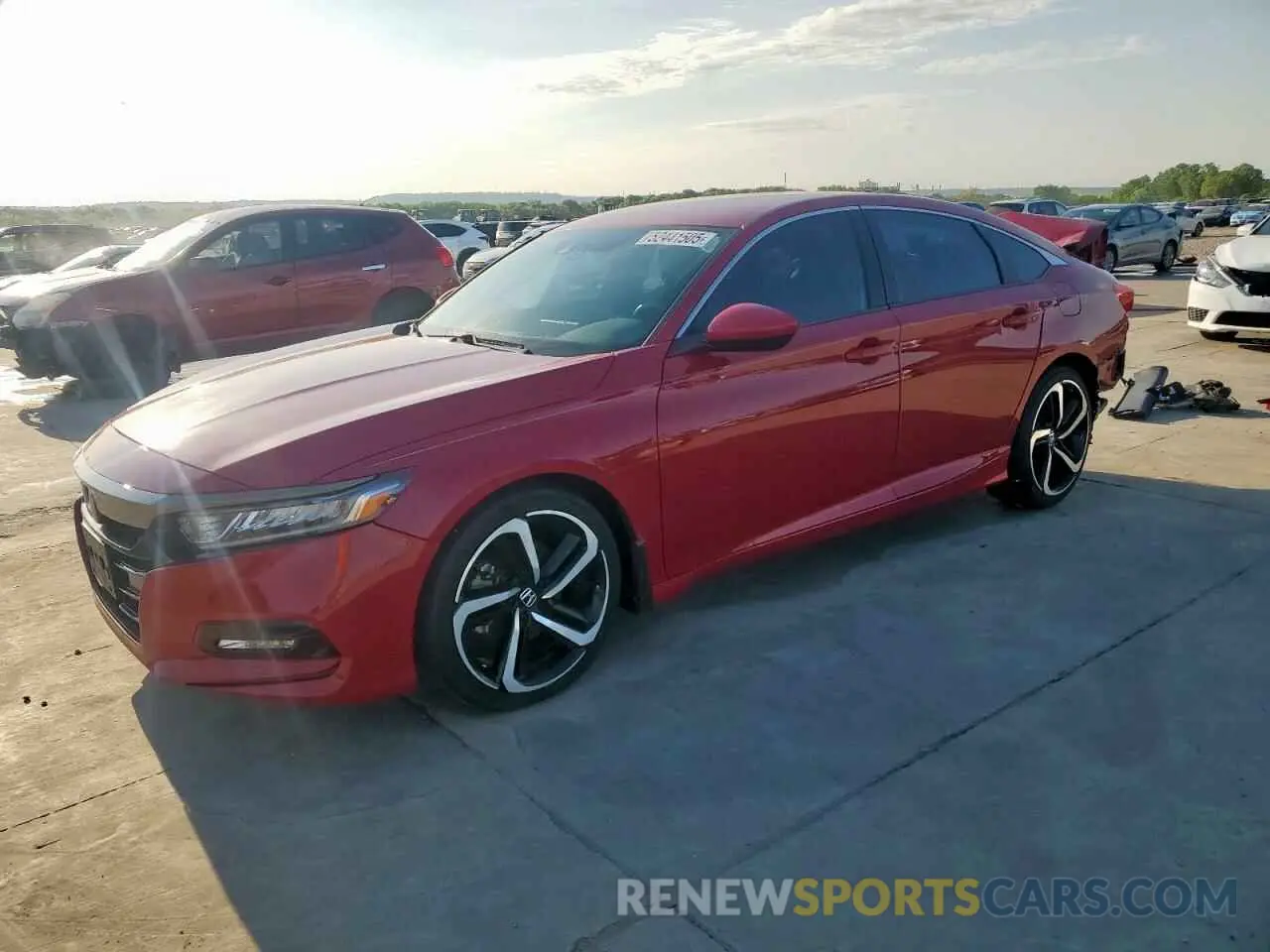 1 Фотография поврежденного автомобиля 1HGCV1F3XLA047218 HONDA ACCORD 2020