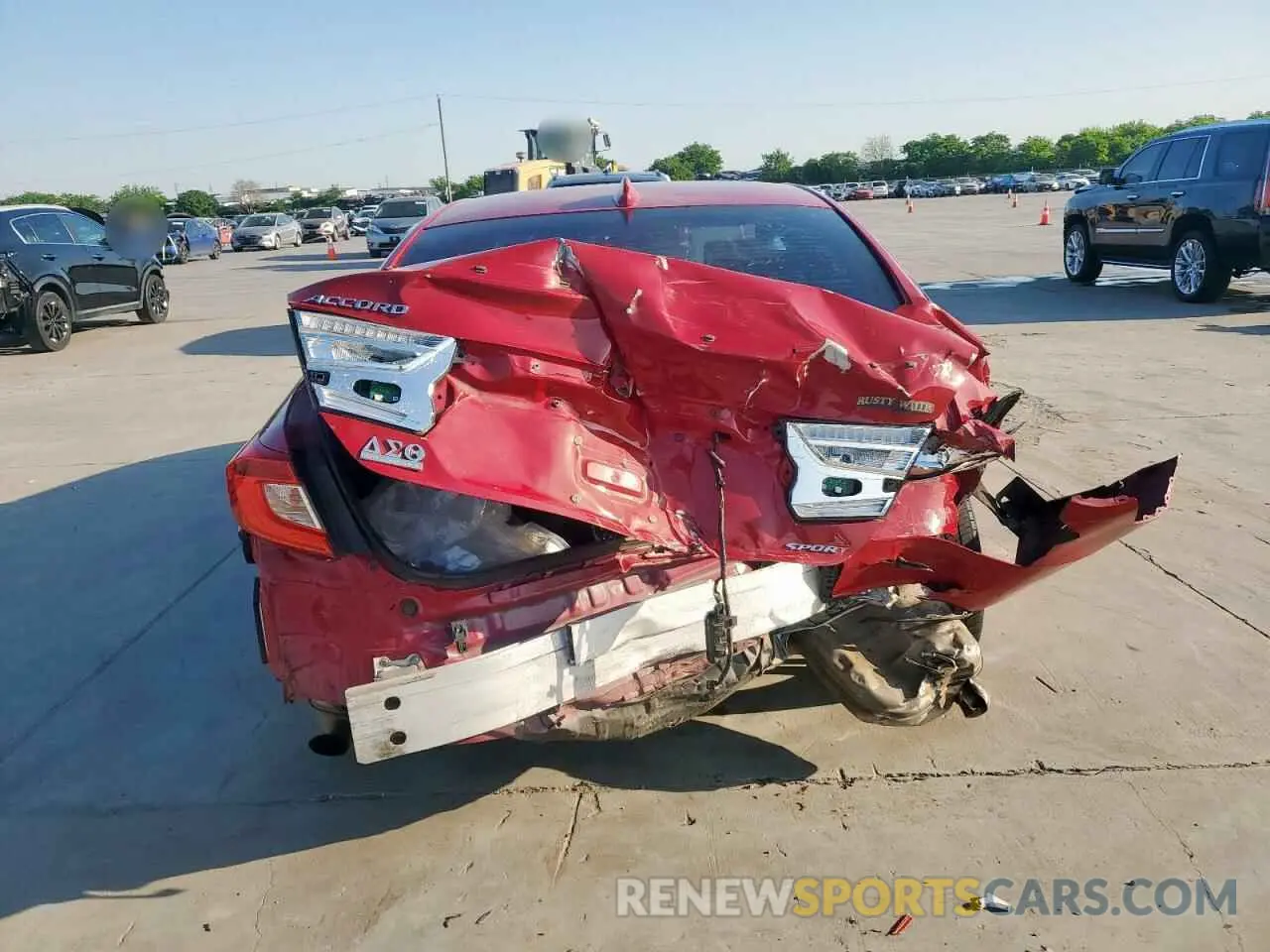 6 Фотография поврежденного автомобиля 1HGCV1F3XLA047218 HONDA ACCORD 2020
