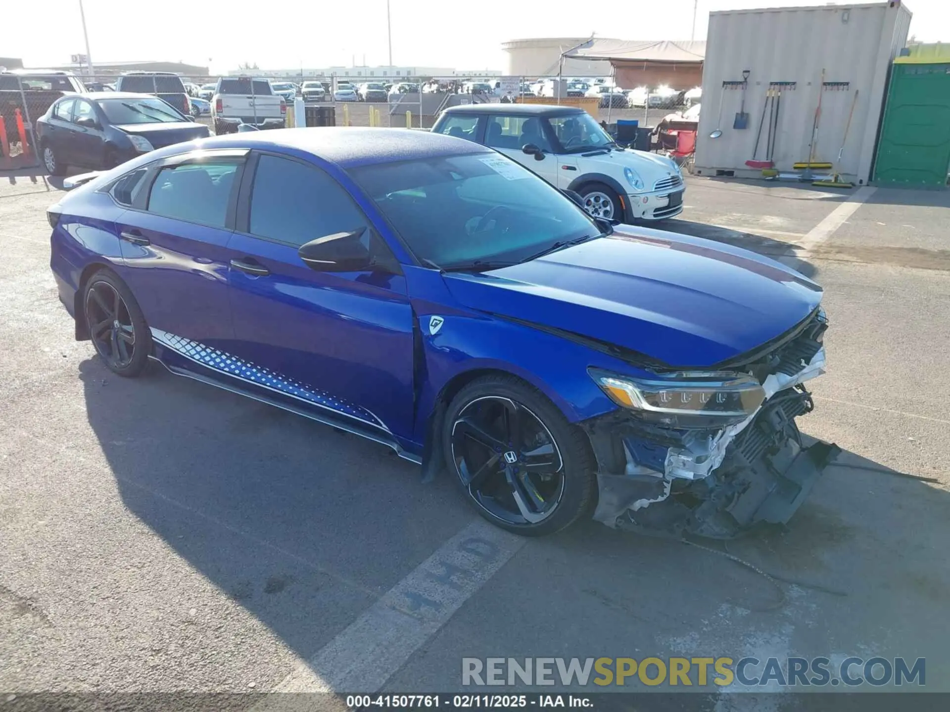 1 Photograph of a damaged car 1HGCV1F3XLA055934 HONDA ACCORD 2020