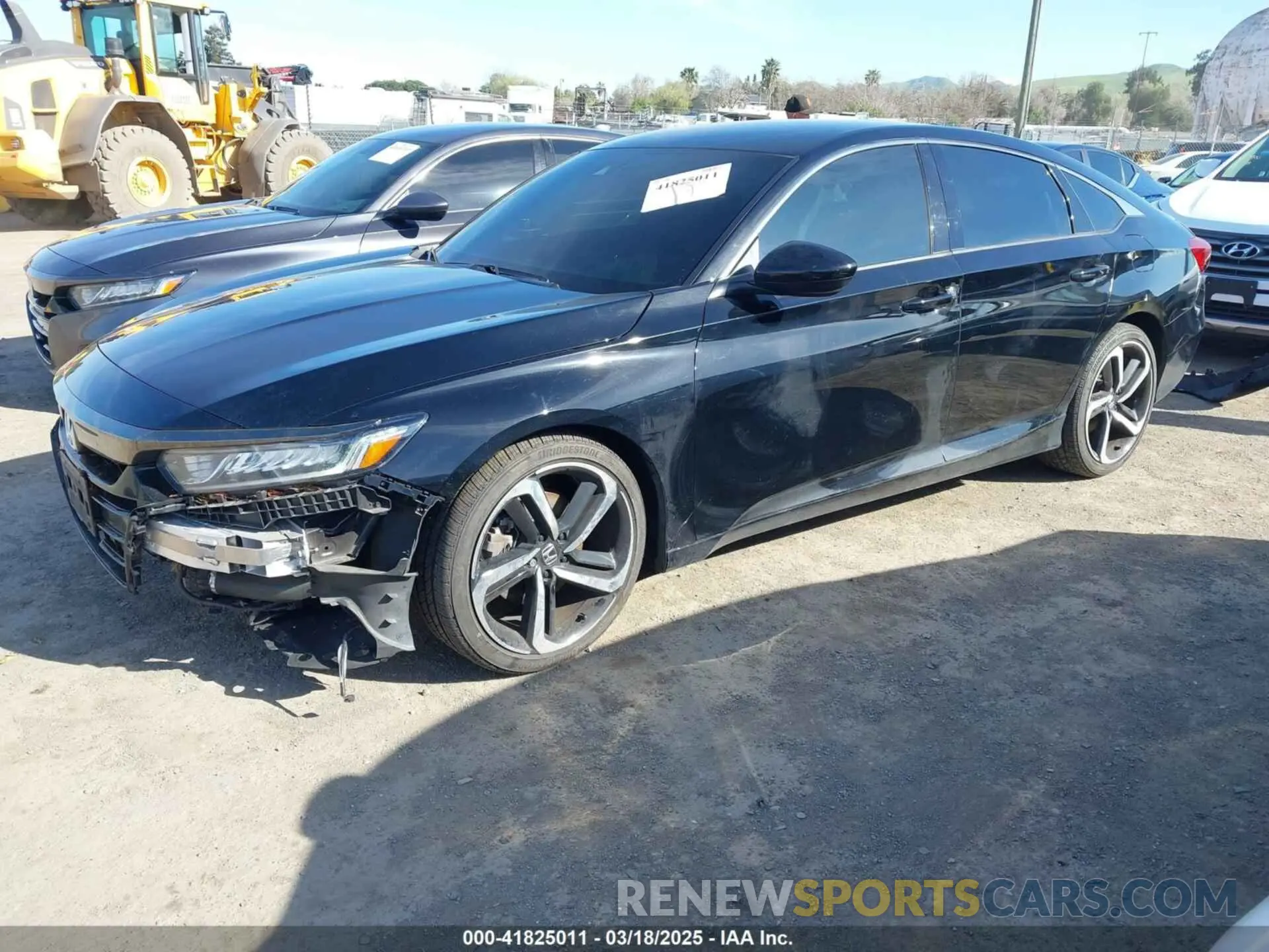 2 Photograph of a damaged car 1HGCV1F3XLA115078 HONDA ACCORD 2020