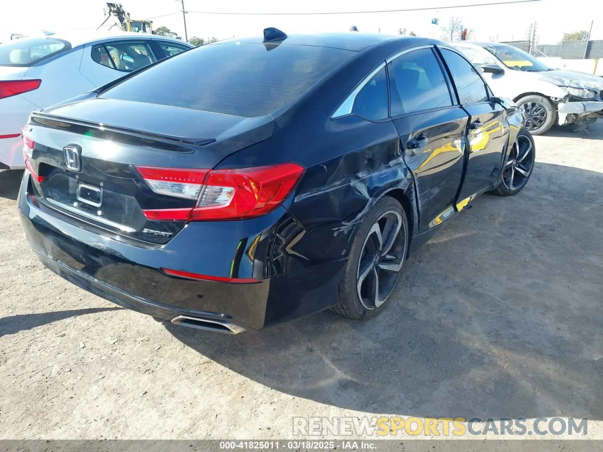 4 Photograph of a damaged car 1HGCV1F3XLA115078 HONDA ACCORD 2020