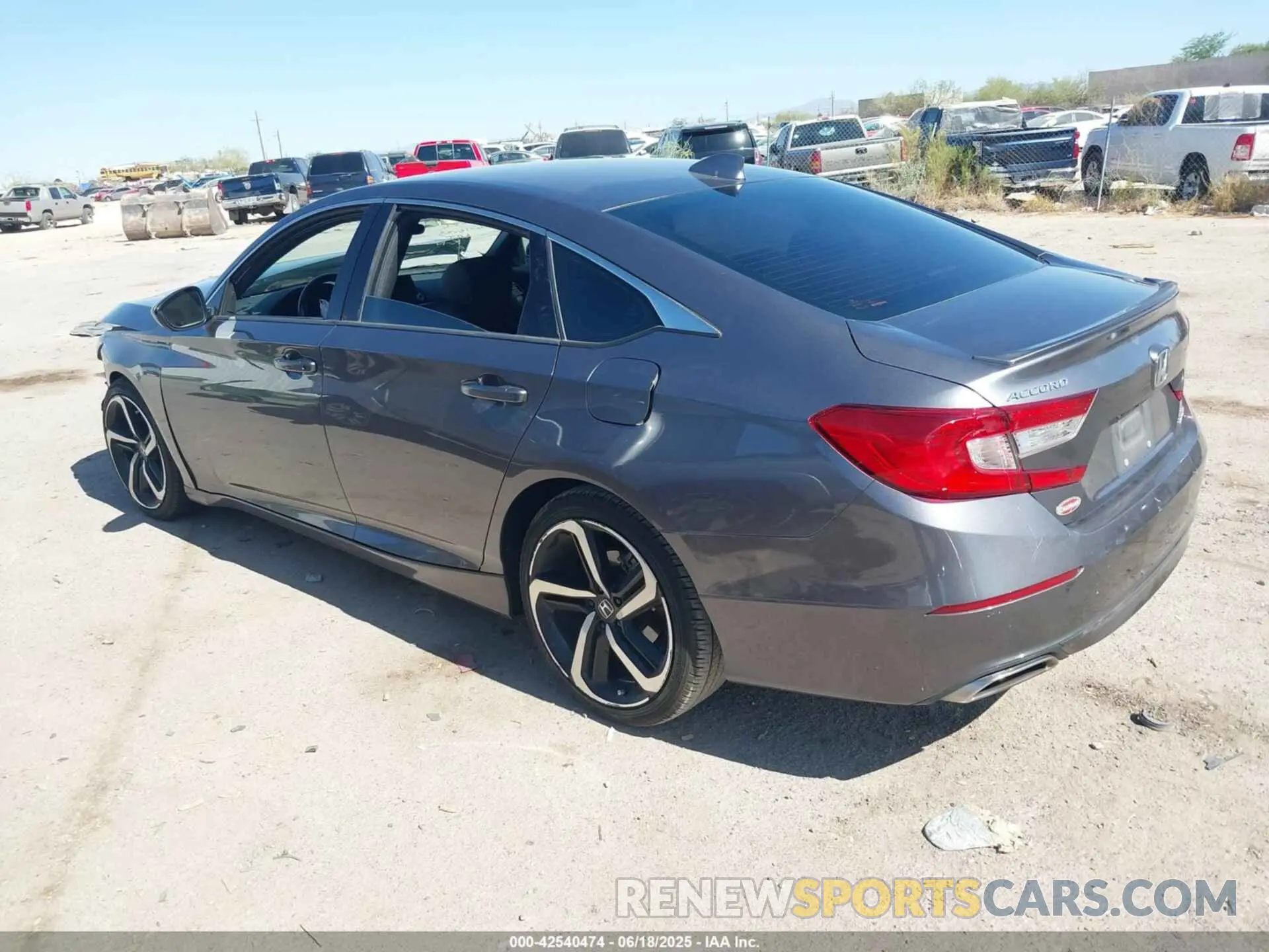 3 Photograph of a damaged car 1HGCV1F3XLA121737 HONDA ACCORD 2020