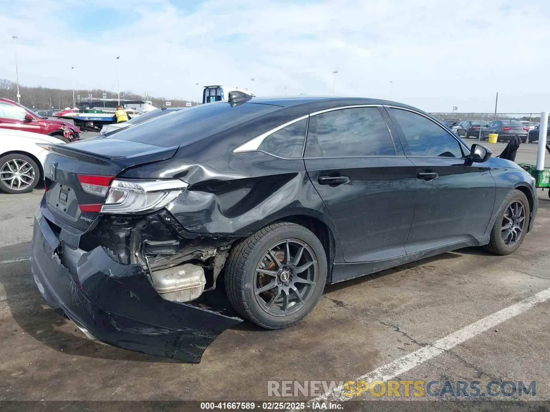 6 Photograph of a damaged car 1HGCV1F3XLA137727 HONDA ACCORD 2020