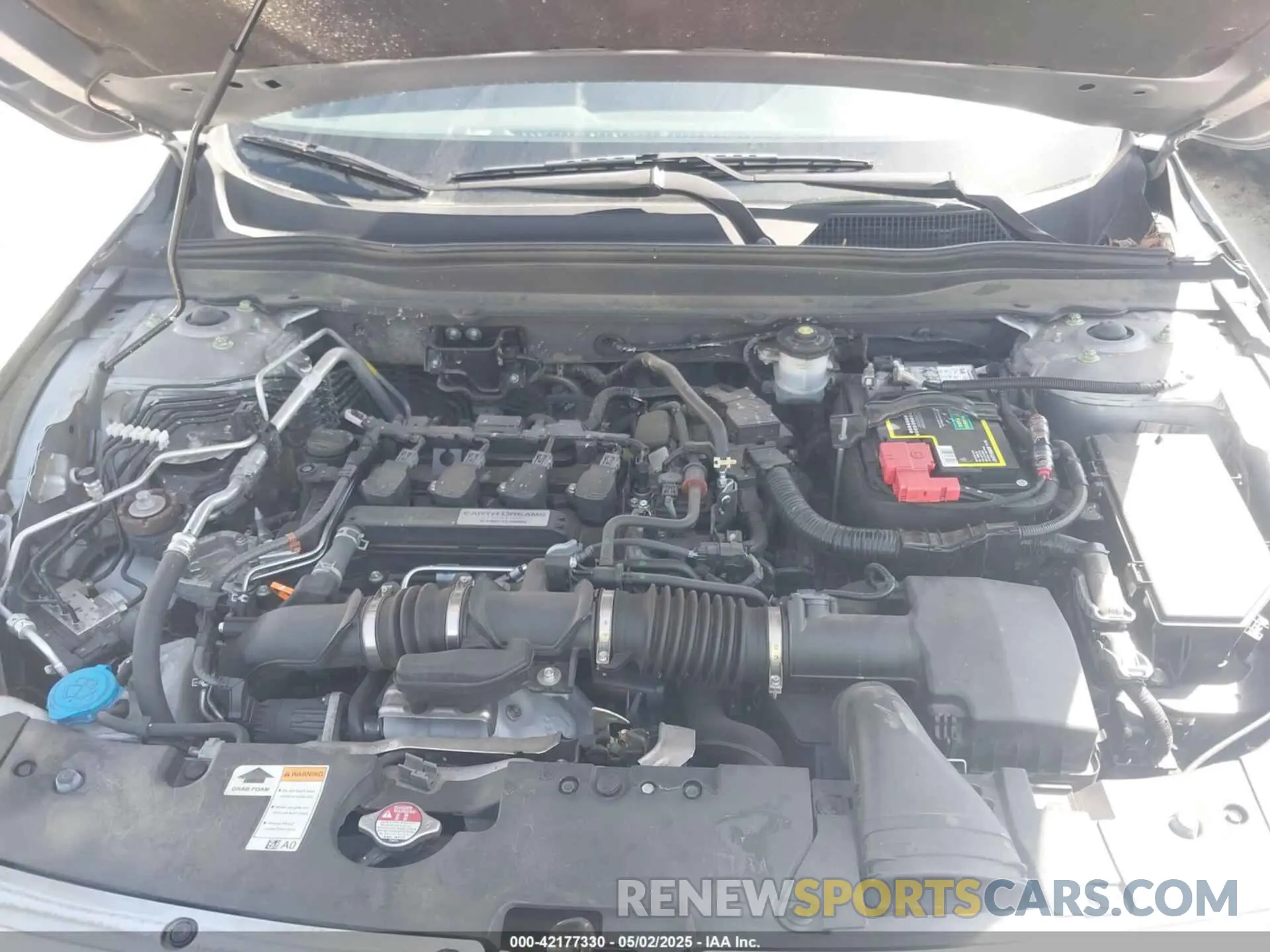 10 Photograph of a damaged car 1HGCV1F3XLA144919 HONDA ACCORD 2020