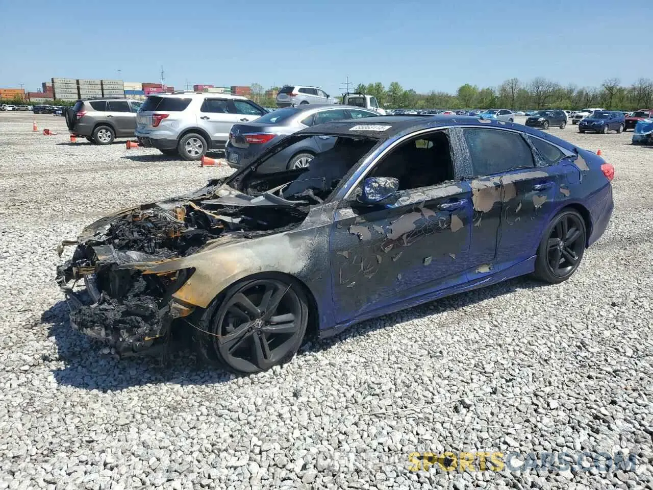 1 Photograph of a damaged car 1HGCV1F3XLA148274 HONDA ACCORD 2020