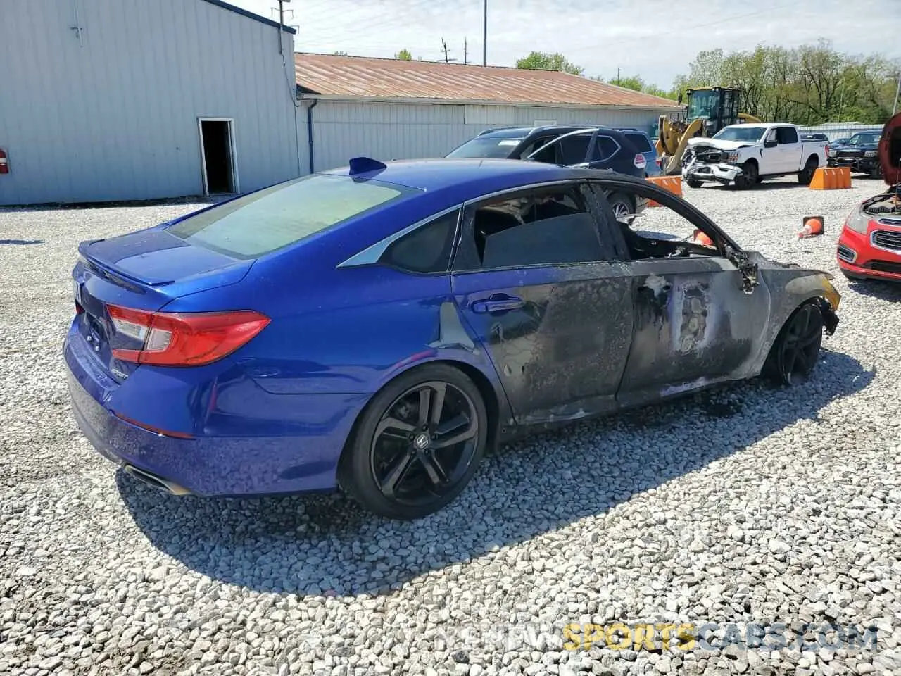3 Photograph of a damaged car 1HGCV1F3XLA148274 HONDA ACCORD 2020