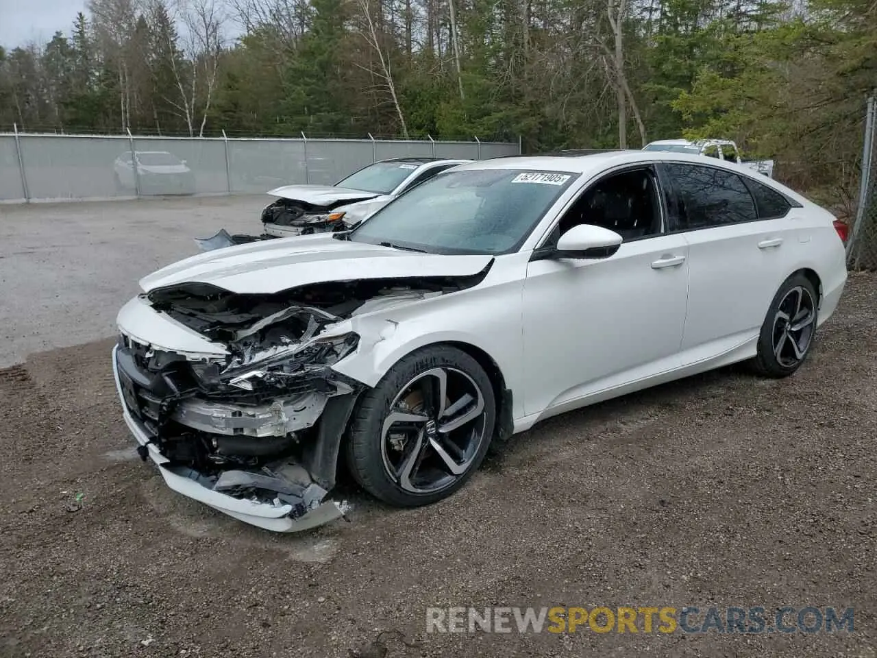 1 Фотография поврежденного автомобиля 1HGCV1F3XLA800178 HONDA ACCORD 2020