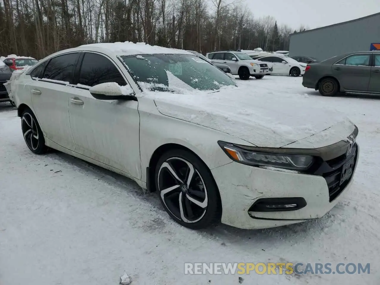 4 Photograph of a damaged car 1HGCV1F3XLA805431 HONDA ACCORD 2020