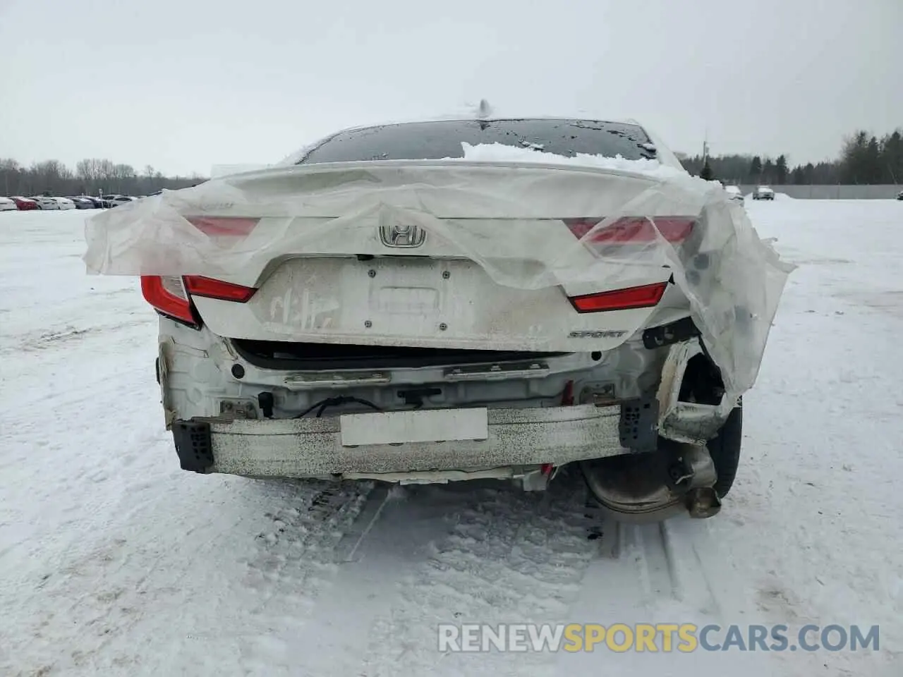 6 Photograph of a damaged car 1HGCV1F3XLA805431 HONDA ACCORD 2020