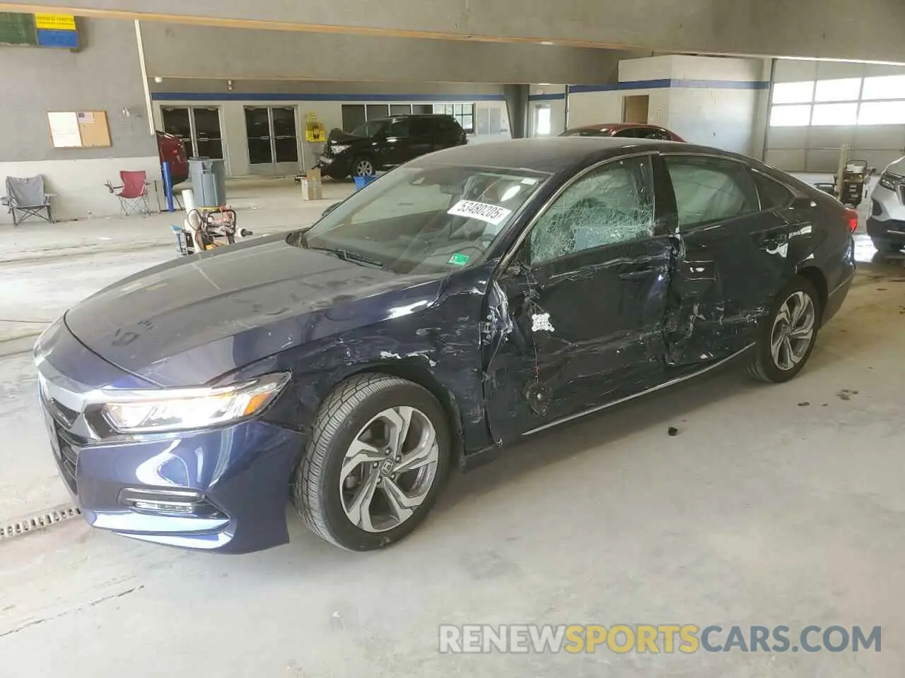 1 Photograph of a damaged car 1HGCV1F40LA072315 HONDA ACCORD 2020