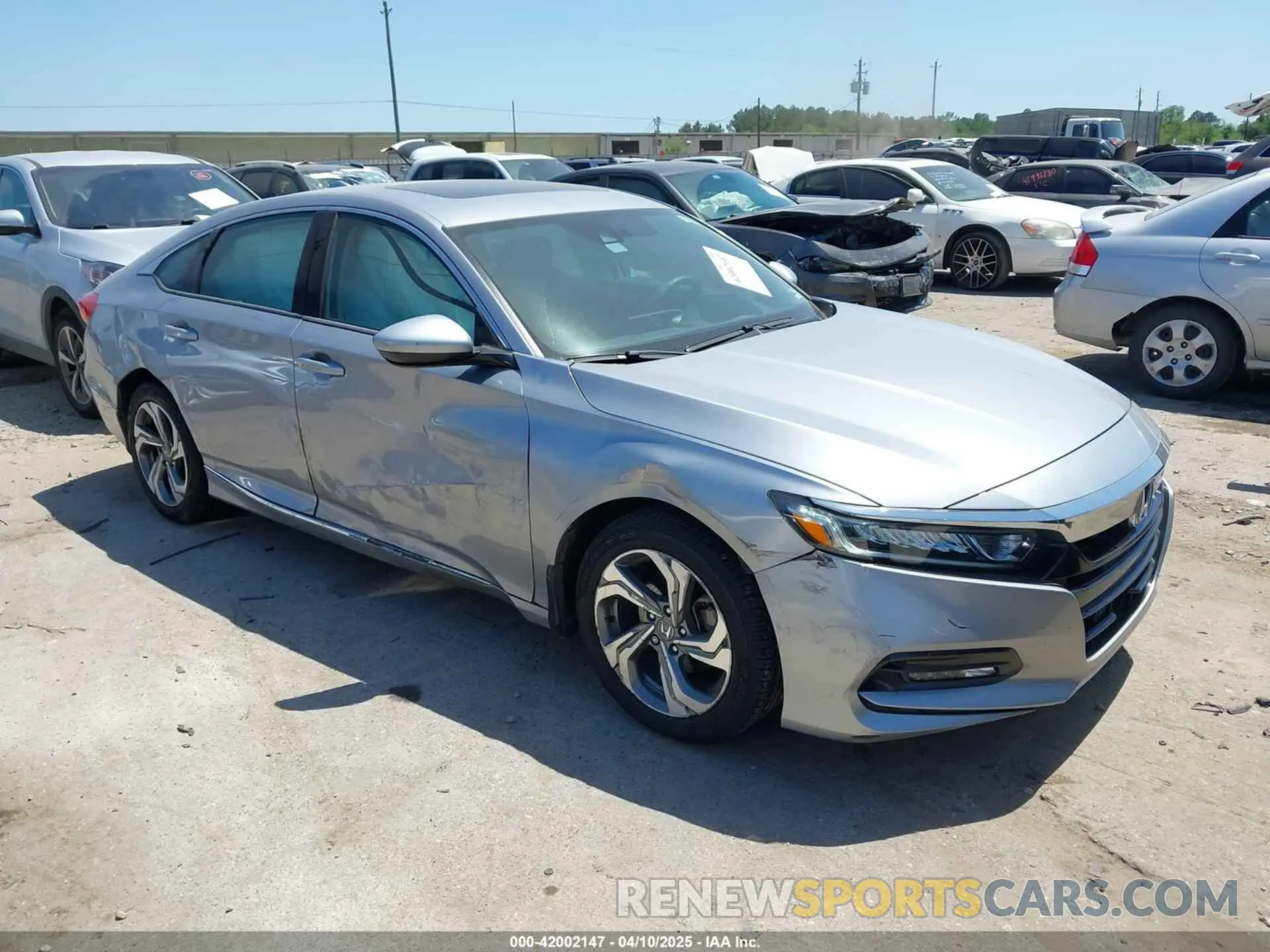 1 Photograph of a damaged car 1HGCV1F40LA084514 HONDA ACCORD 2020