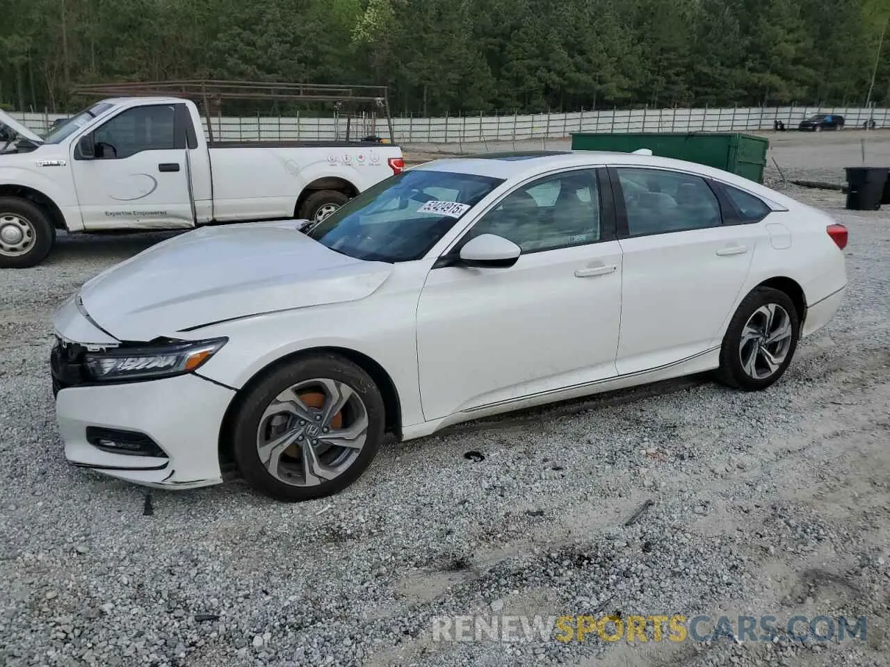 1 Photograph of a damaged car 1HGCV1F40LA144100 HONDA ACCORD 2020