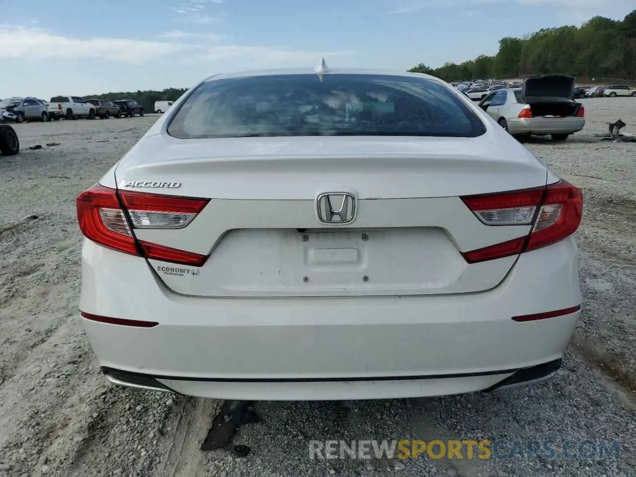 6 Photograph of a damaged car 1HGCV1F40LA144100 HONDA ACCORD 2020