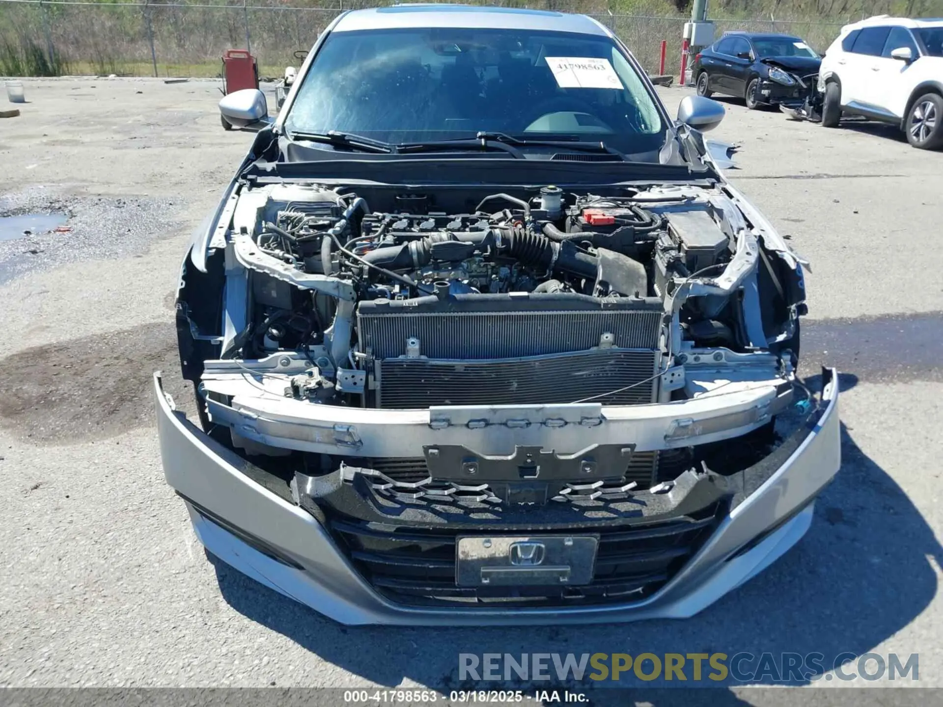 6 Photograph of a damaged car 1HGCV1F41LA132344 HONDA ACCORD 2020