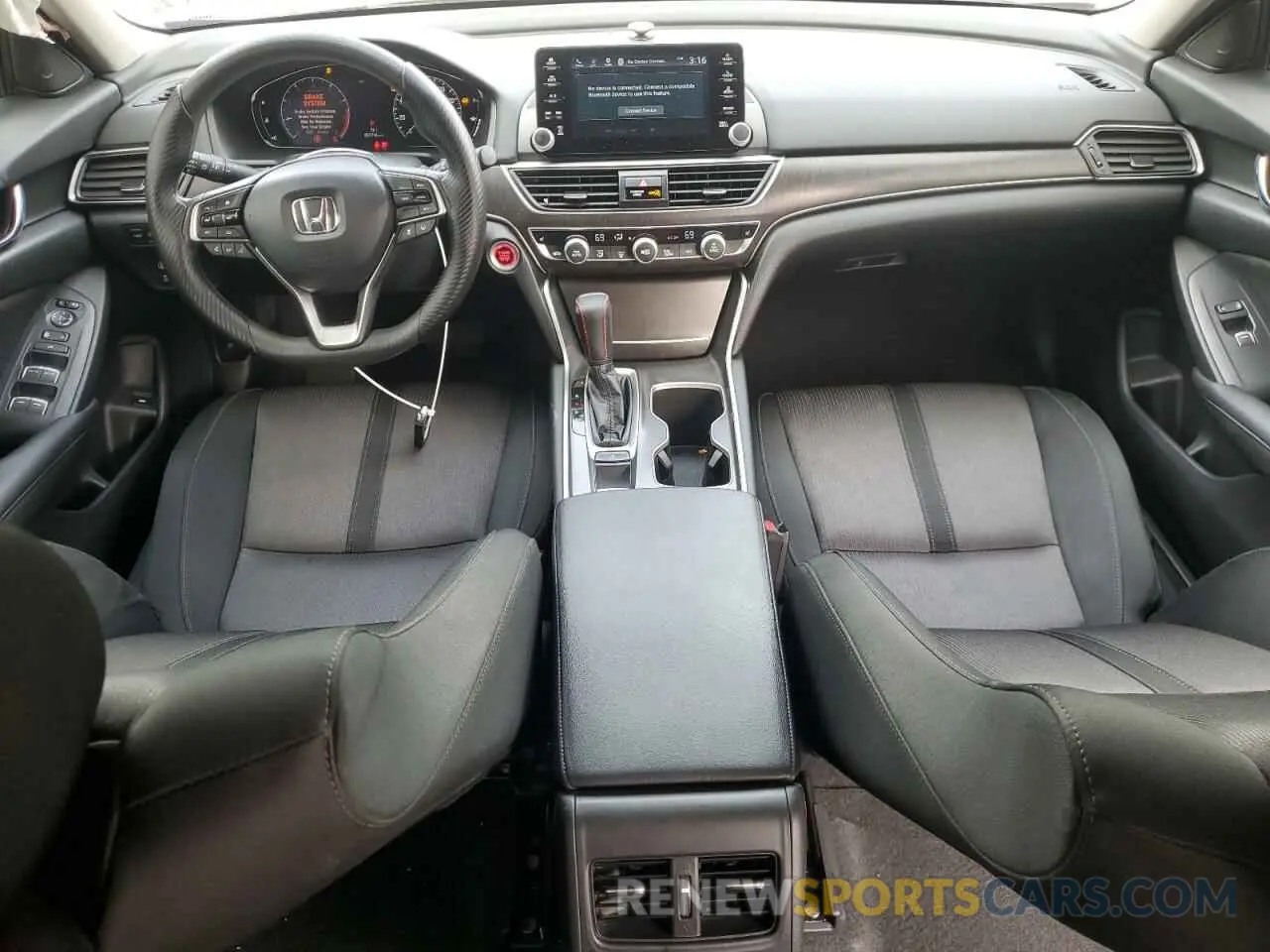 8 Photograph of a damaged car 1HGCV1F42LA137942 HONDA ACCORD 2020