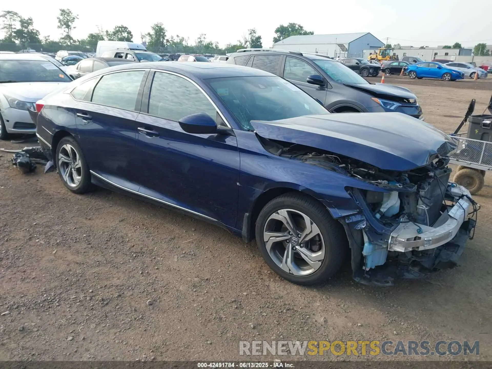 1 Photograph of a damaged car 1HGCV1F42LA140775 HONDA ACCORD 2020