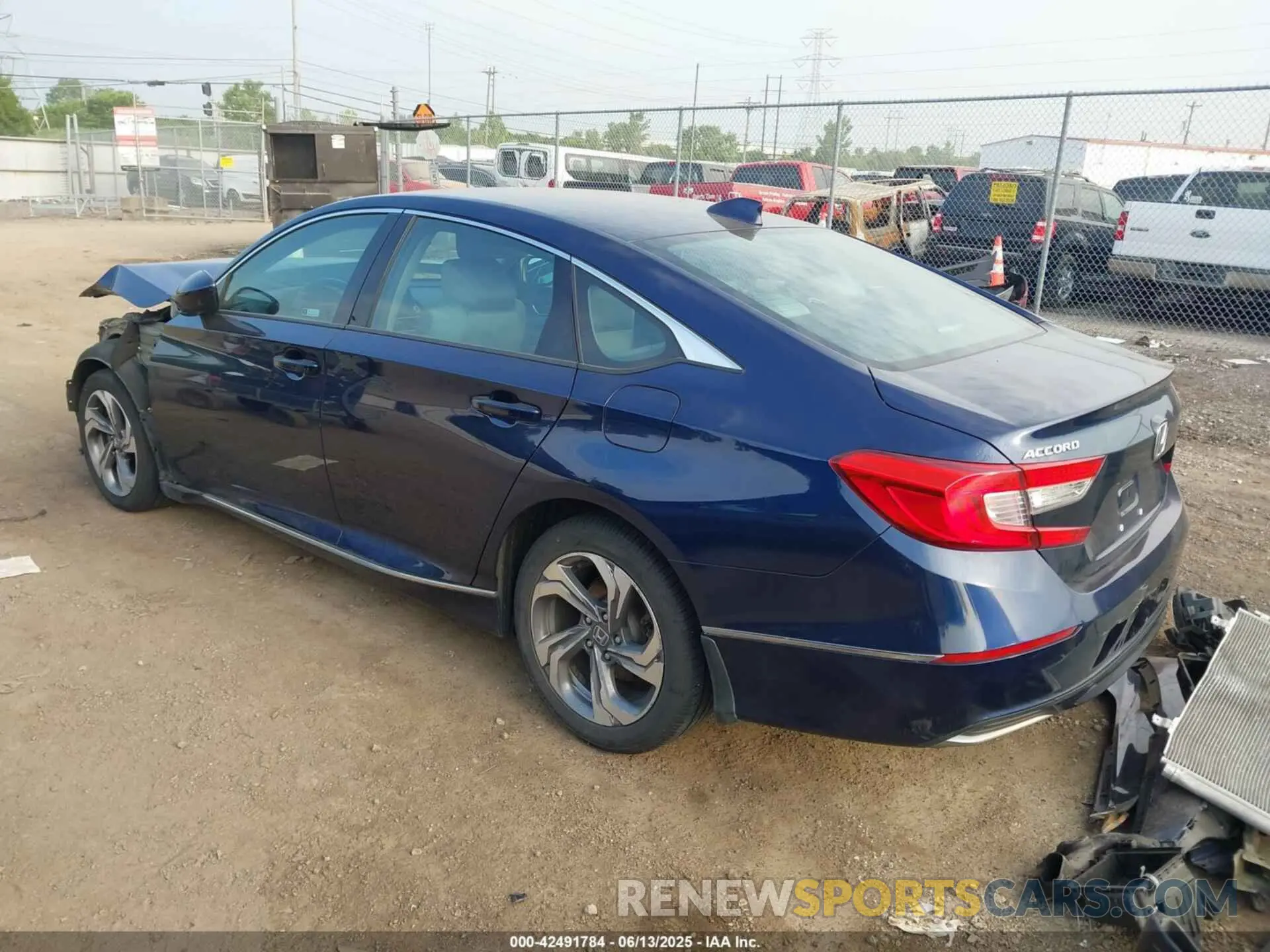 3 Photograph of a damaged car 1HGCV1F42LA140775 HONDA ACCORD 2020
