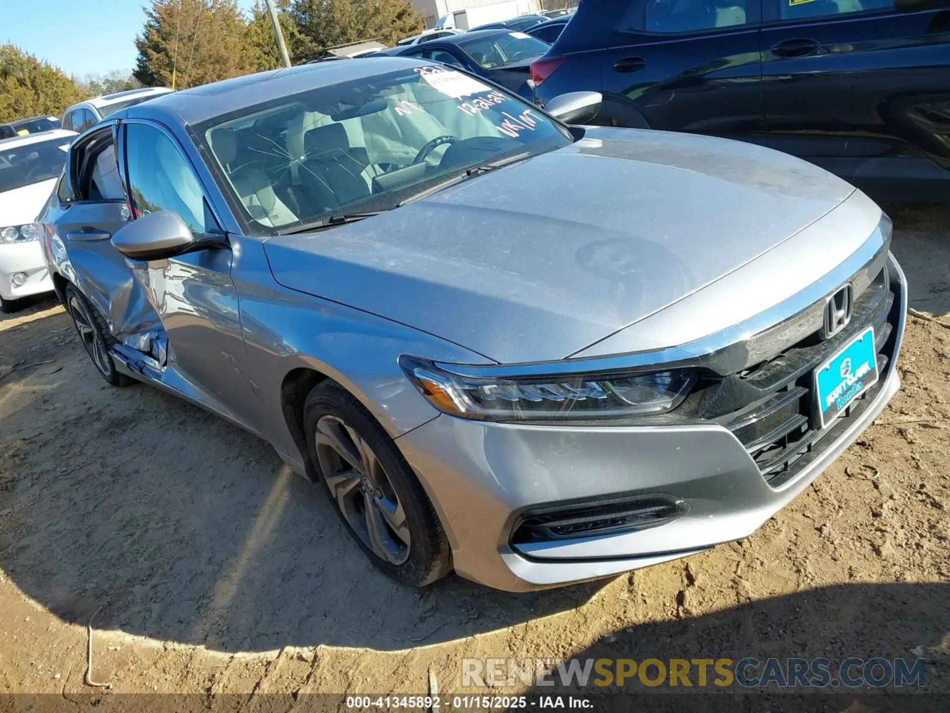 1 Photograph of a damaged car 1HGCV1F43LA037879 HONDA ACCORD 2020
