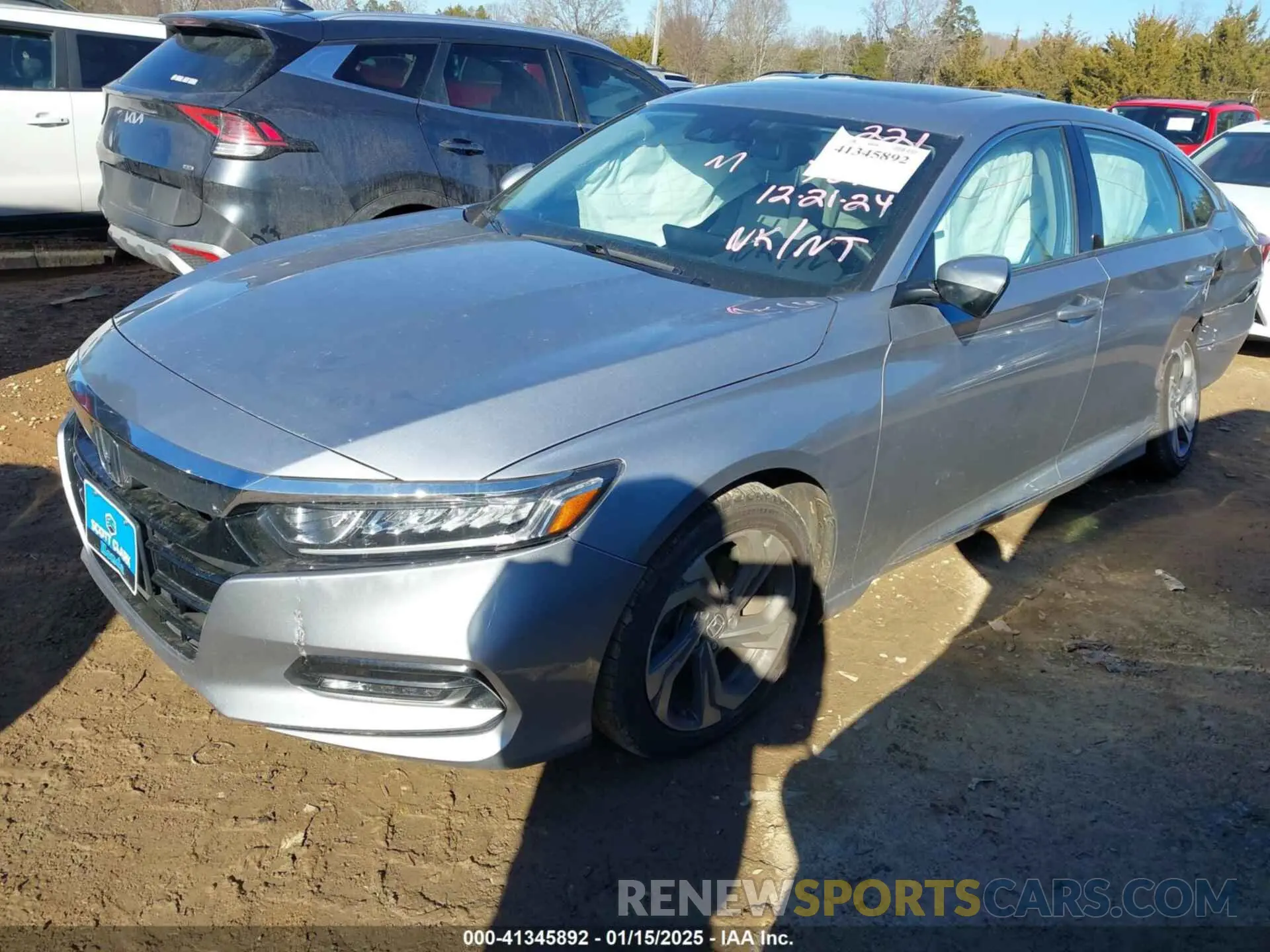 2 Photograph of a damaged car 1HGCV1F43LA037879 HONDA ACCORD 2020