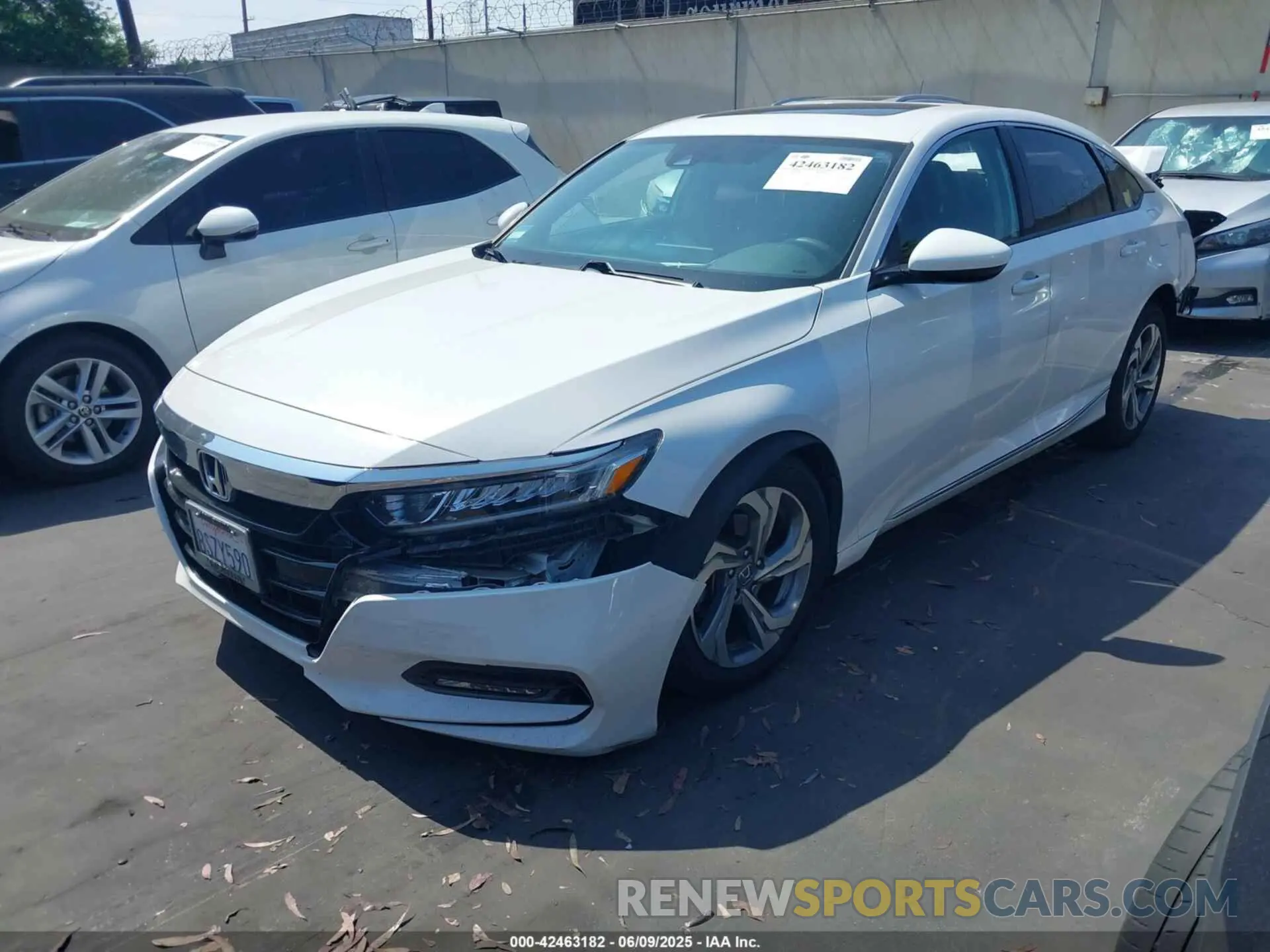 2 Фотография поврежденного автомобиля 1HGCV1F46LA096781 HONDA ACCORD 2020