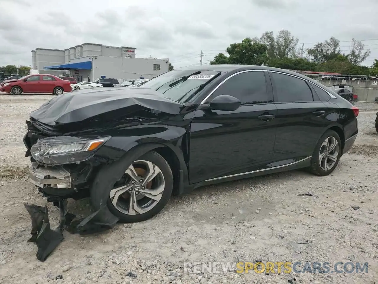 1 Photograph of a damaged car 1HGCV1F46LA139452 HONDA ACCORD 2020