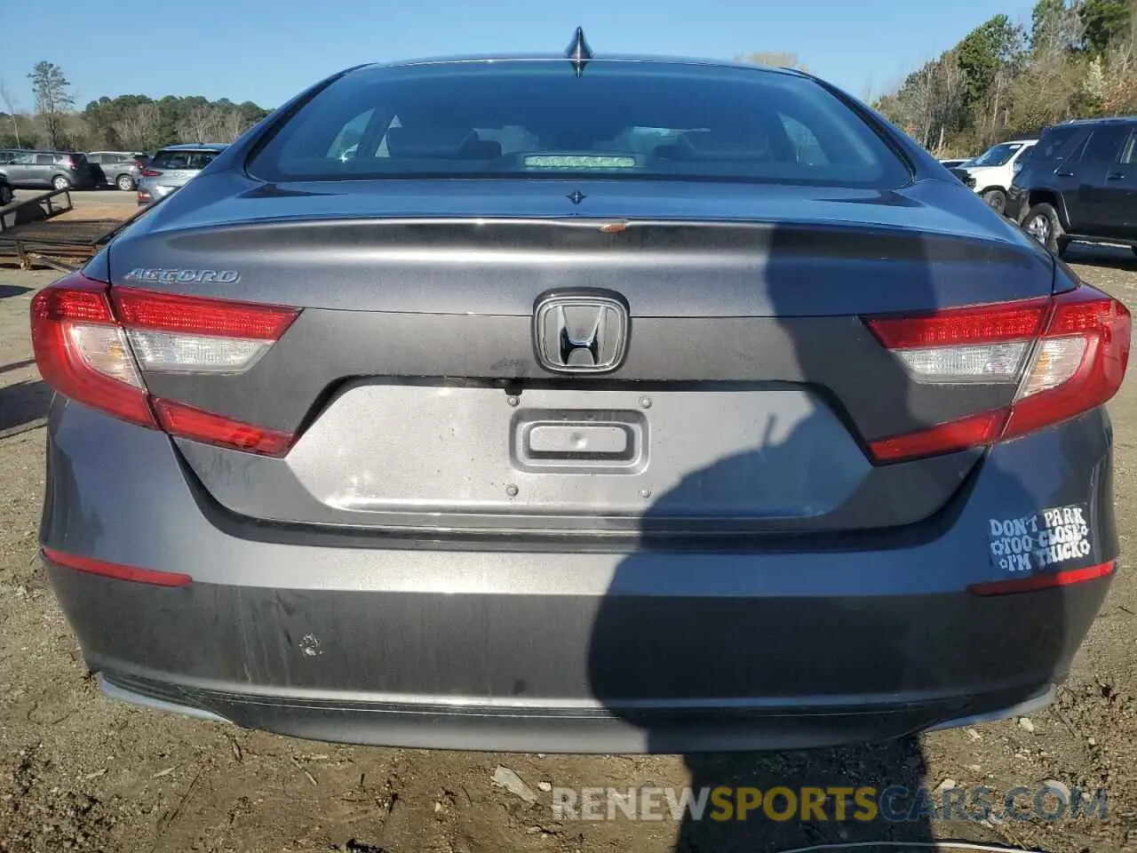 6 Photograph of a damaged car 1HGCV1F47LA045385 HONDA ACCORD 2020