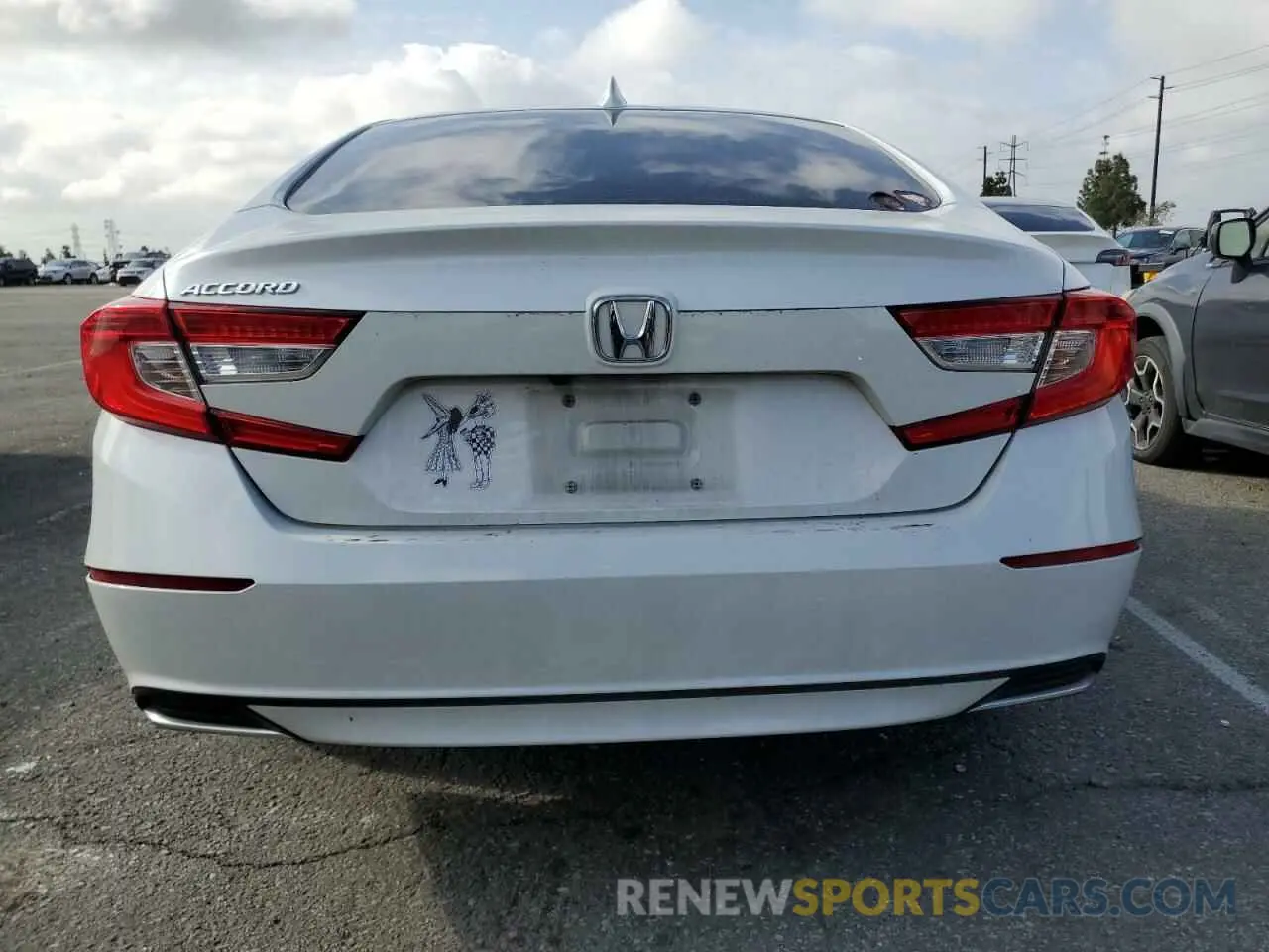 6 Photograph of a damaged car 1HGCV1F47LA125575 HONDA ACCORD 2020