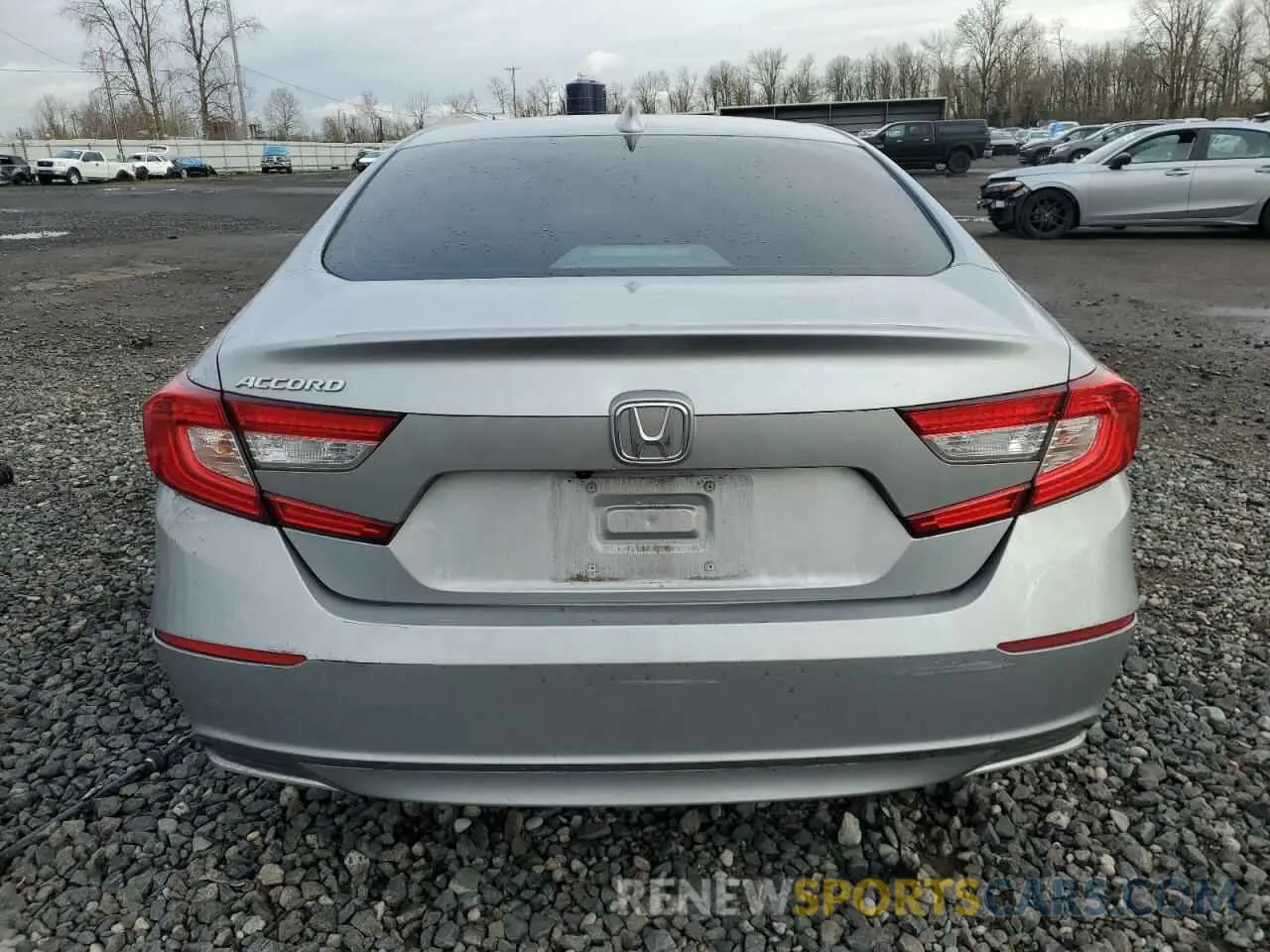 6 Photograph of a damaged car 1HGCV1F47LA156387 HONDA ACCORD 2020