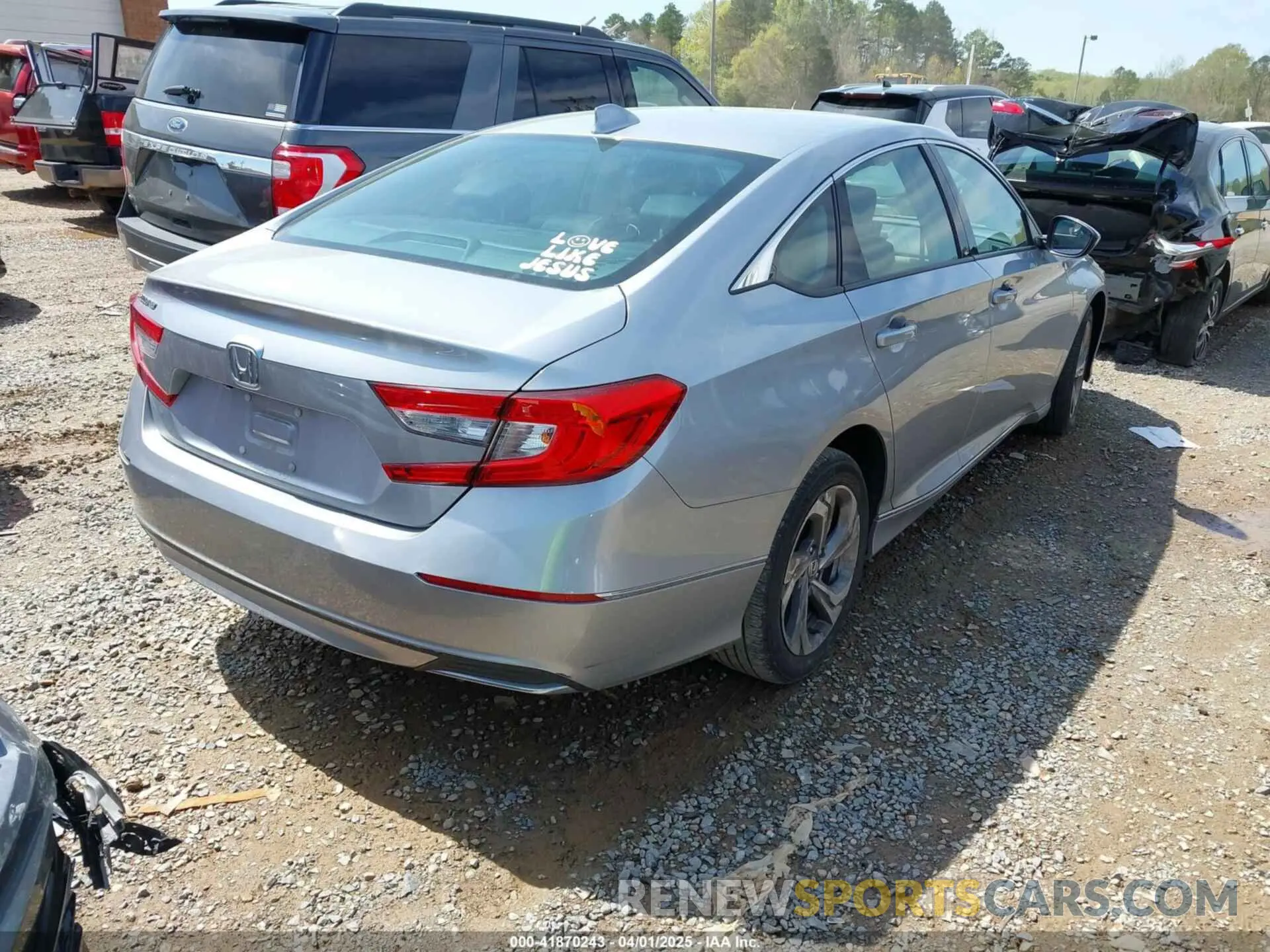 4 Фотография поврежденного автомобиля 1HGCV1F48LA025274 HONDA ACCORD 2020