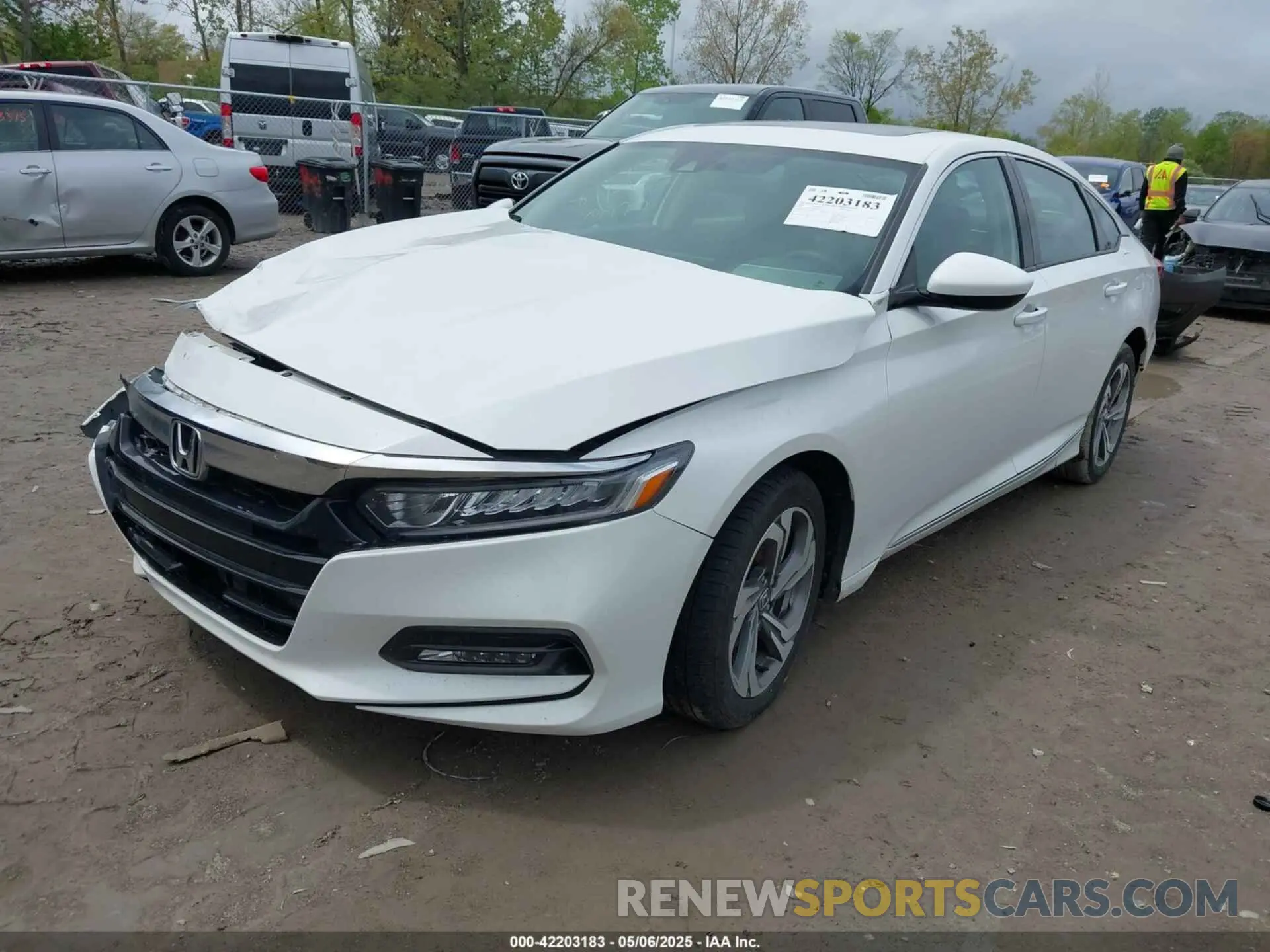 2 Photograph of a damaged car 1HGCV1F49LA146122 HONDA ACCORD 2020