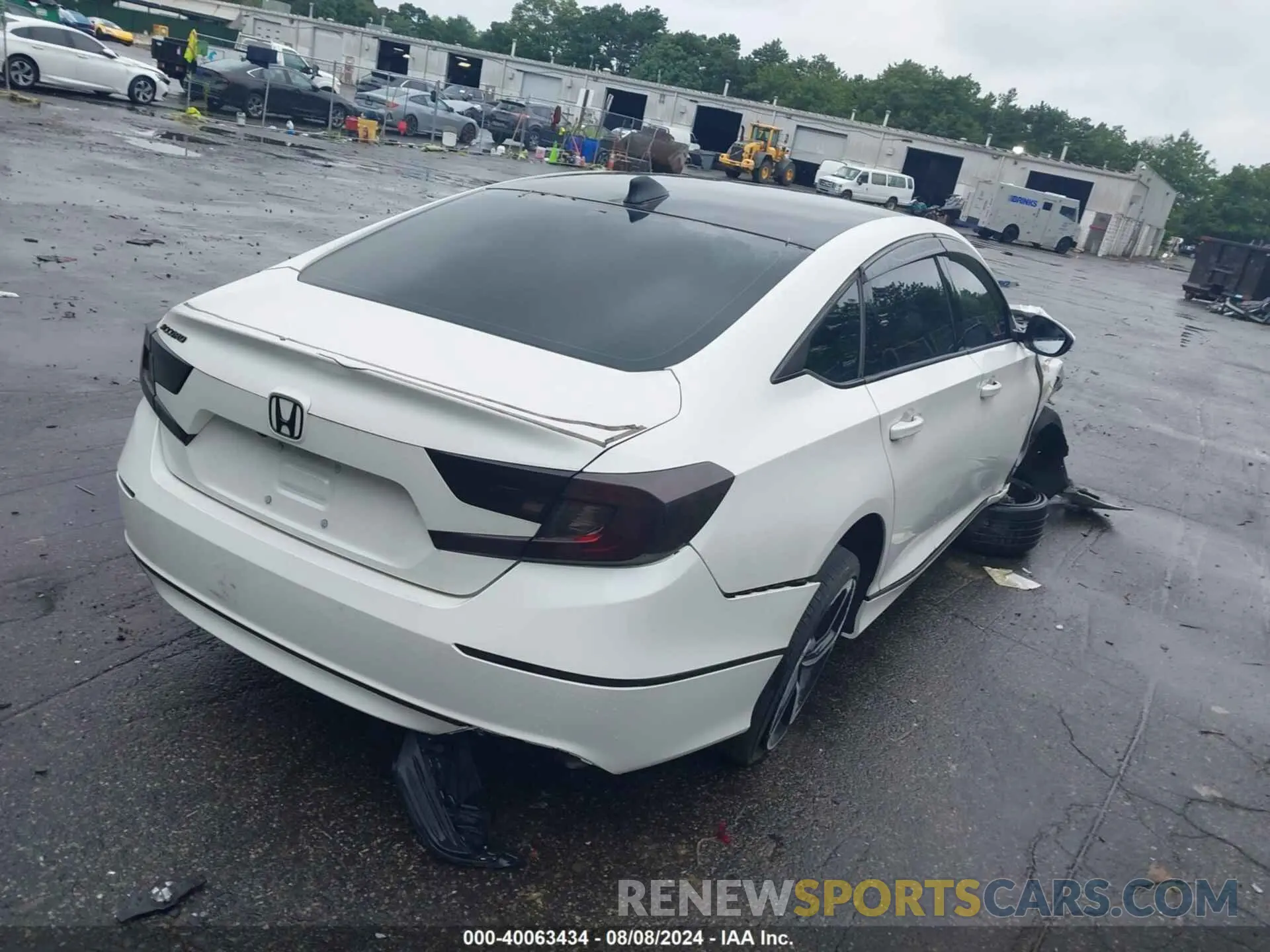 4 Photograph of a damaged car 1HGCV1F4XLA142970 HONDA ACCORD 2020