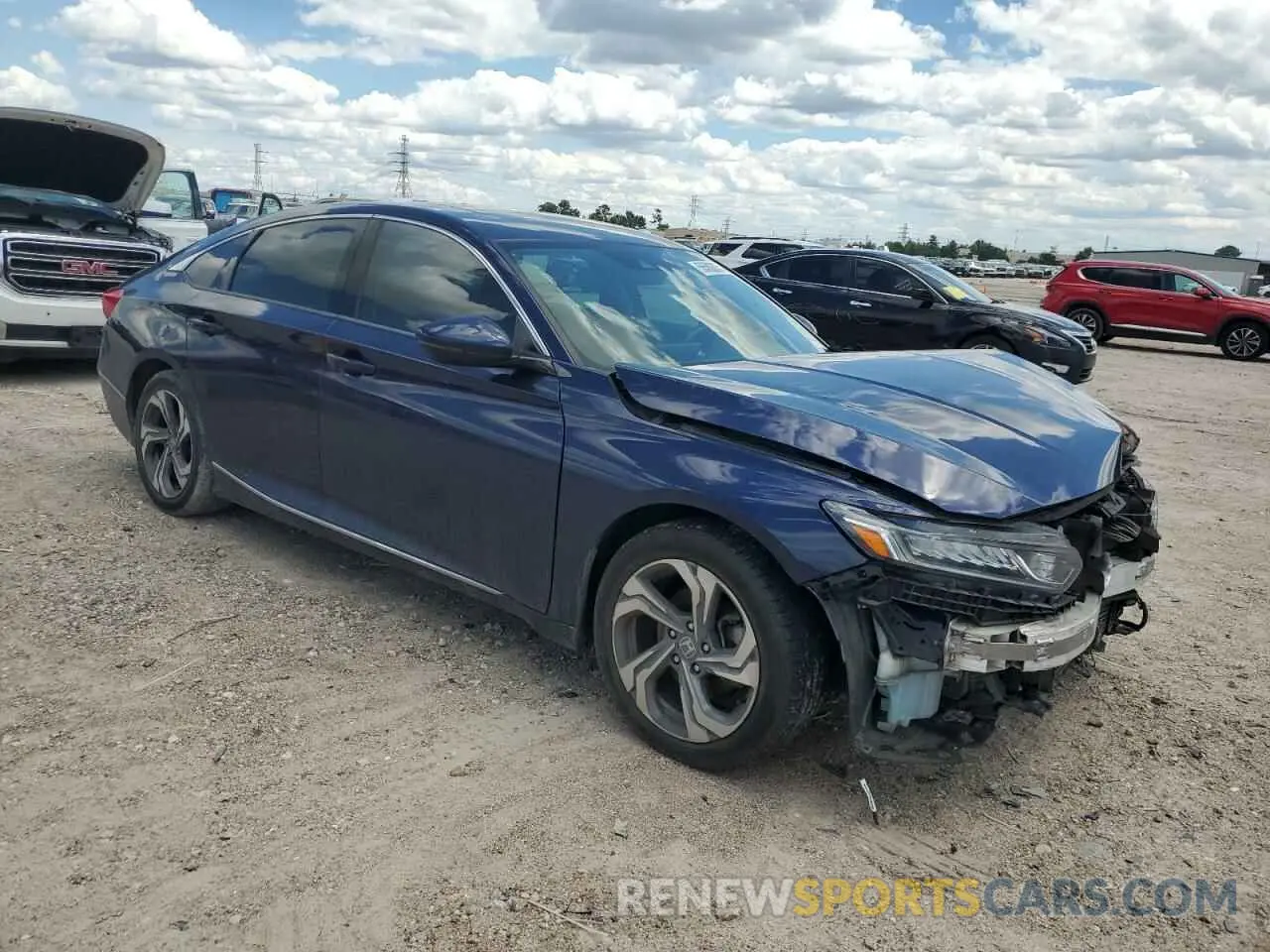 4 Photograph of a damaged car 1HGCV1F51LA026131 HONDA ACCORD 2020