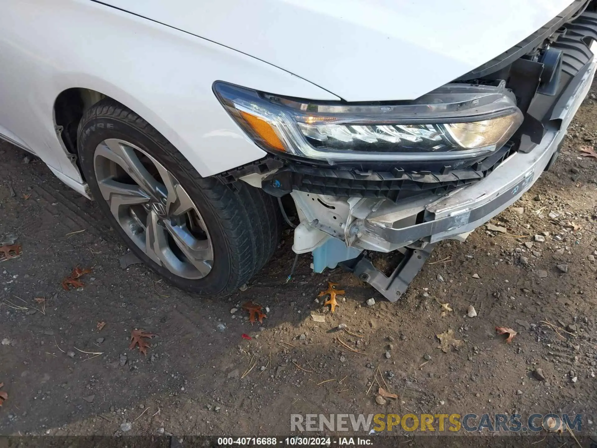 19 Photograph of a damaged car 1HGCV1F51LA074891 HONDA ACCORD 2020
